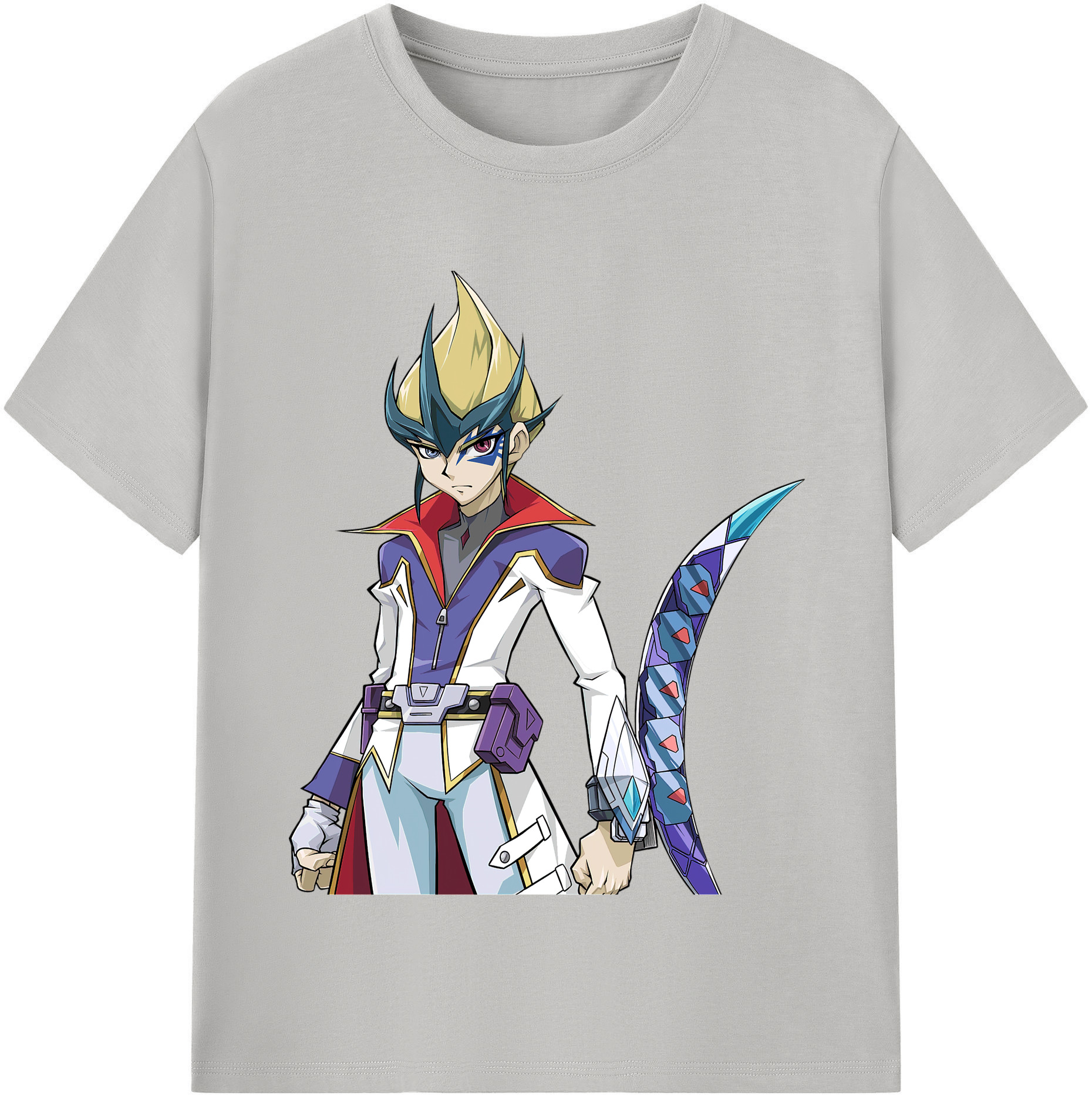 （画像用） 遊☆戯☆王 Yu-Gi-Oh! レディースカジュアルプリントTシャツ（綿100％）