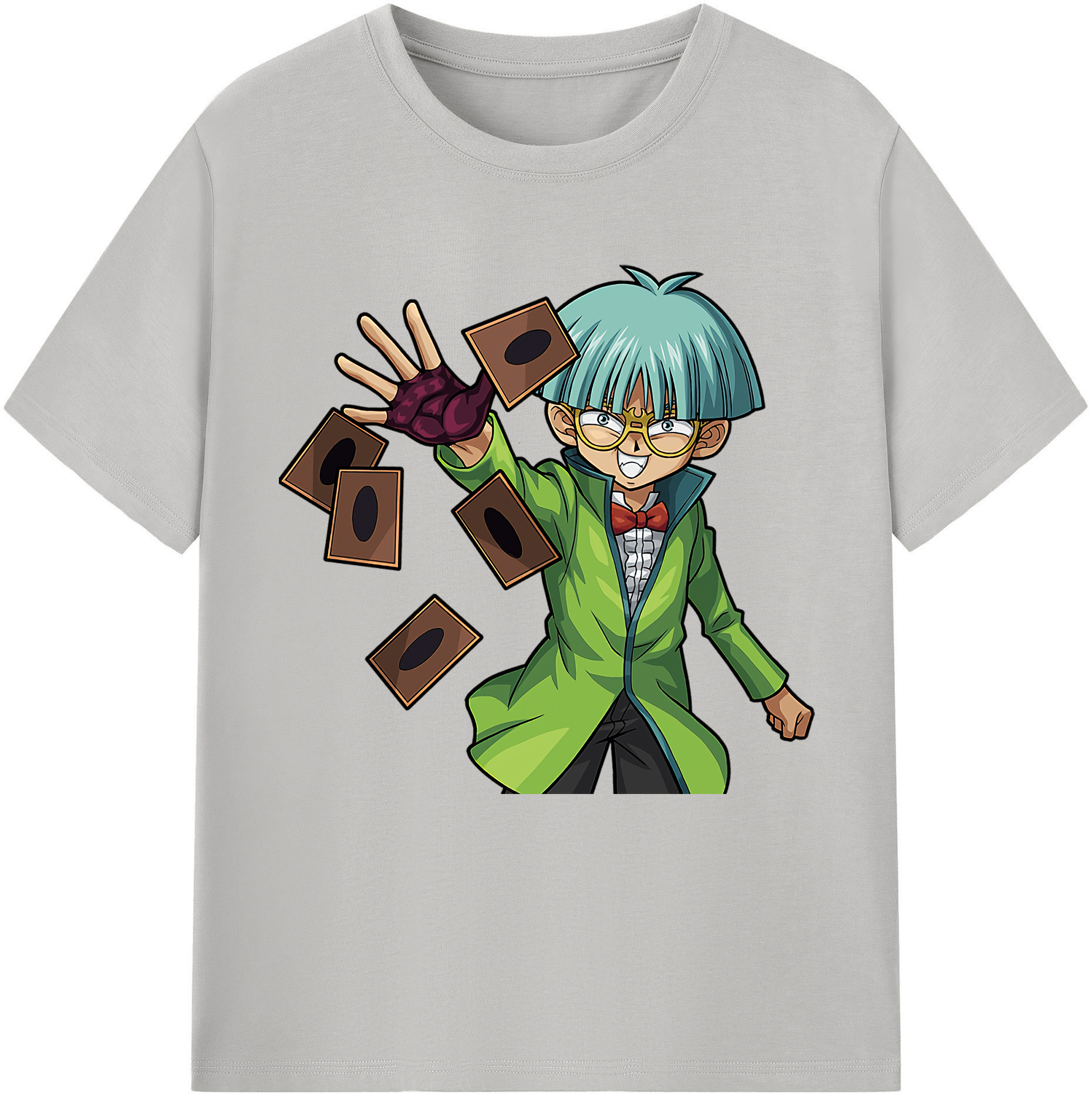 （画像用） 遊☆戯☆王 Yu-Gi-Oh! レディースカジュアルプリントTシャツ（綿100％）