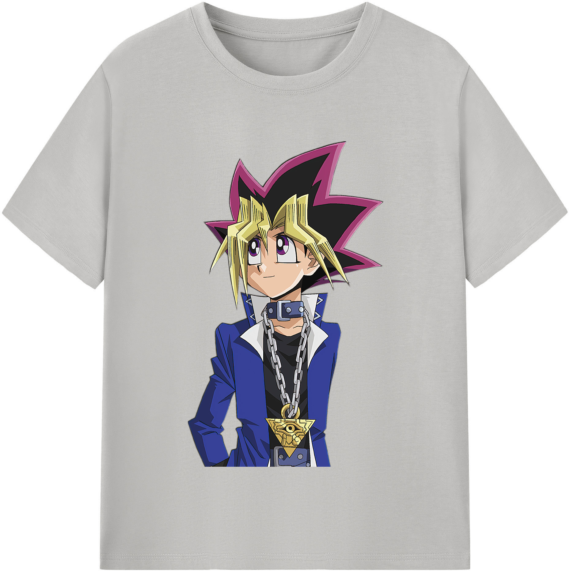 （画像用） 遊☆戯☆王 Yu-Gi-Oh! レディースカジュアルプリントTシャツ（綿100％）