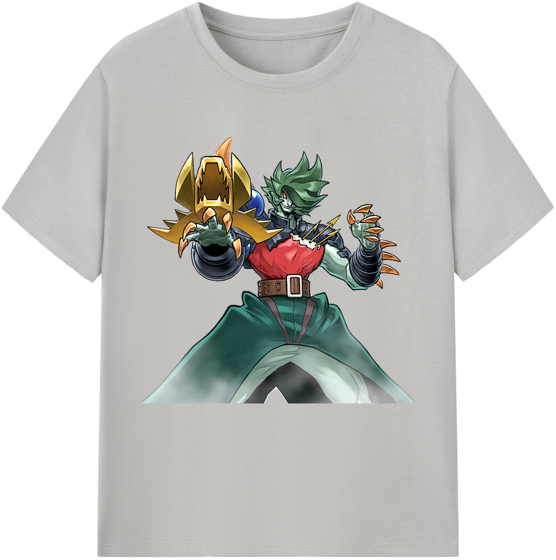 （画像用） 遊☆戯☆王 Yu-Gi-Oh! レディースカジュアルプリントTシャツ（綿100％）