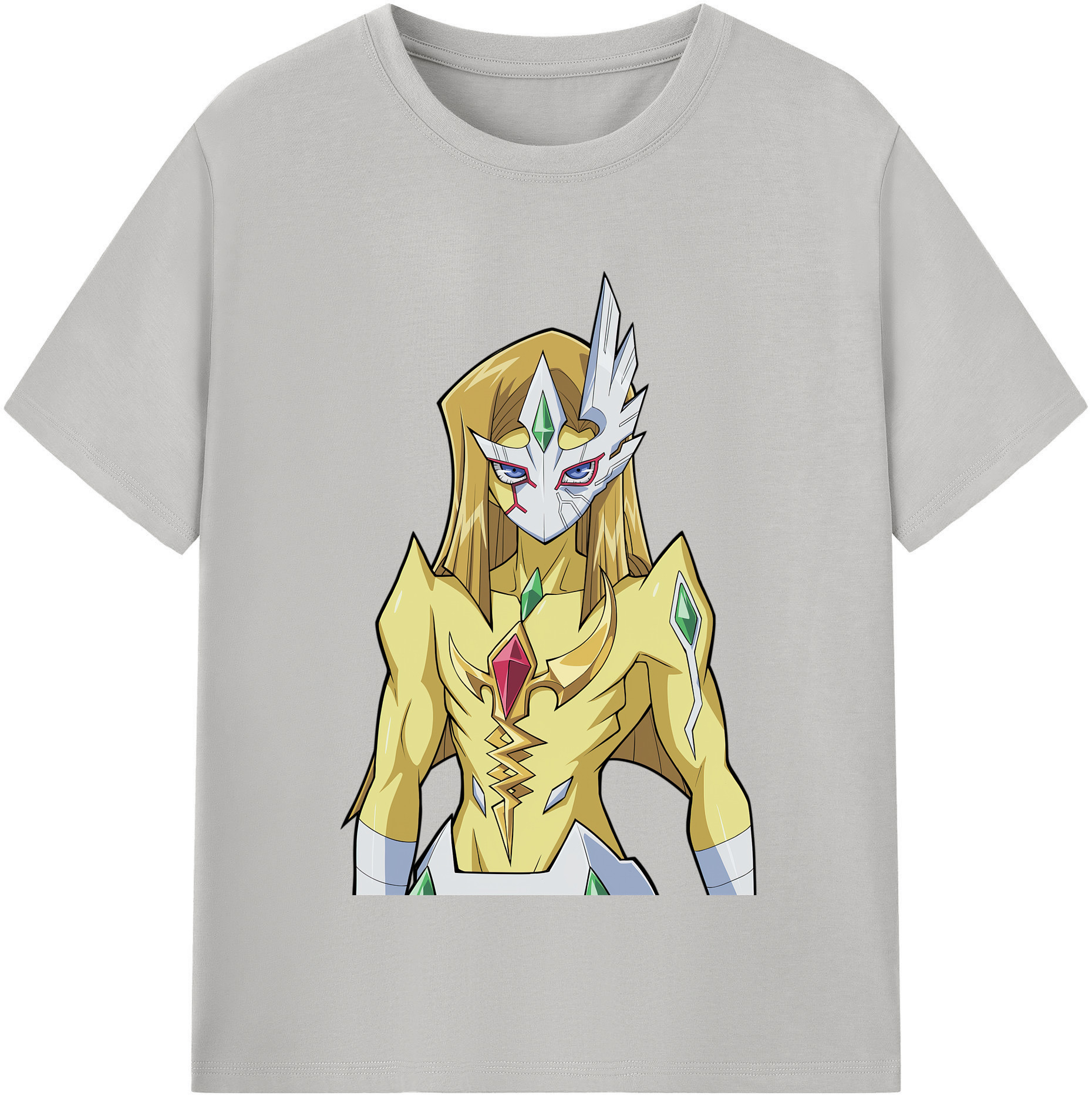 （画像用） 遊☆戯☆王 Yu-Gi-Oh! レディースカジュアルプリントTシャツ（綿100％）