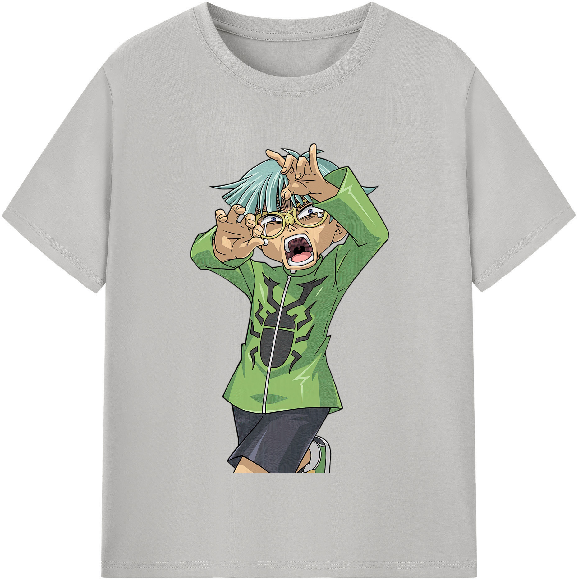 （画像用） 遊☆戯☆王 Yu-Gi-Oh! レディースカジュアルプリントTシャツ（綿100％）