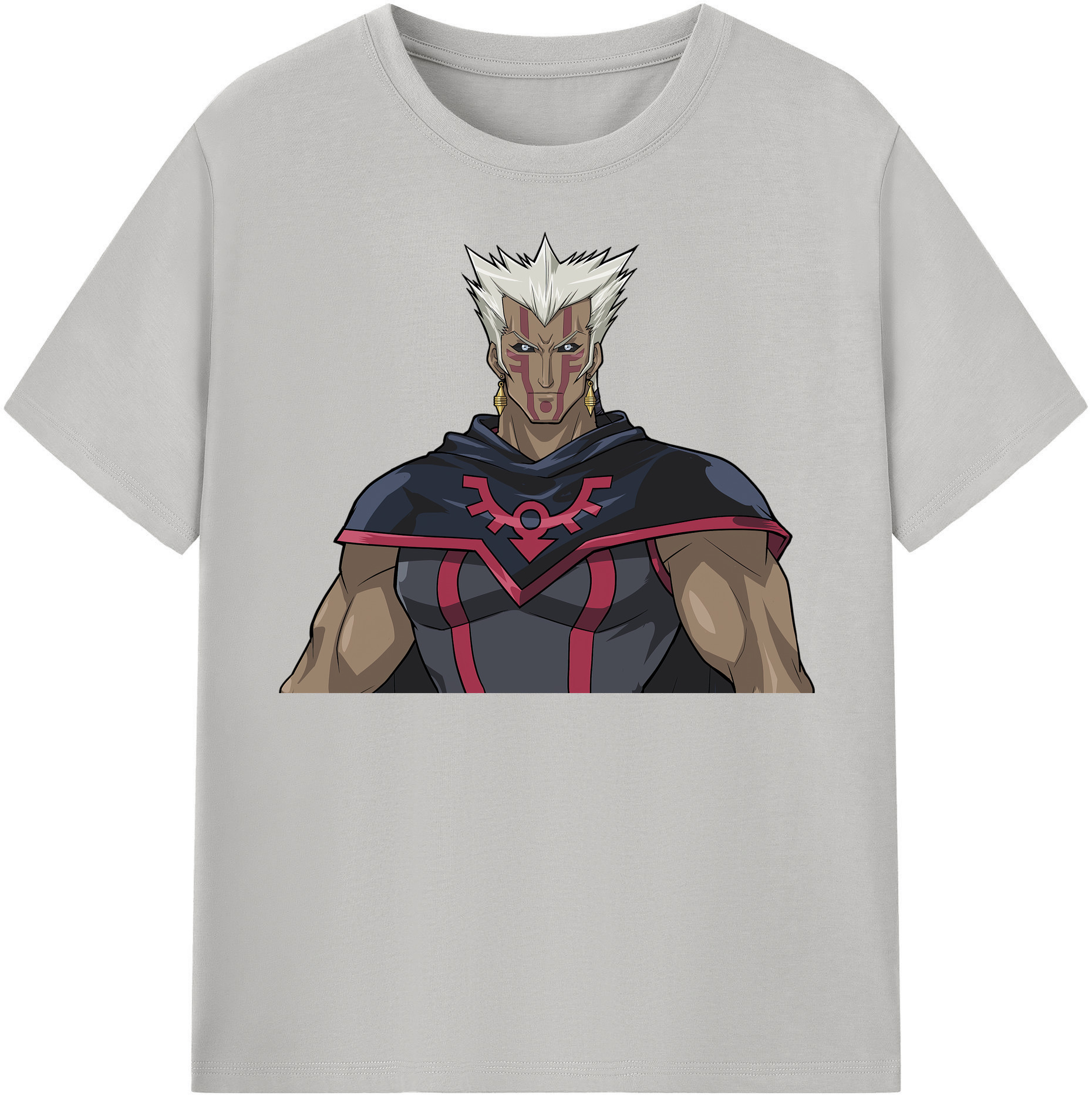 （画像用） 遊☆戯☆王 Yu-Gi-Oh! レディースカジュアルプリントTシャツ（綿100％）