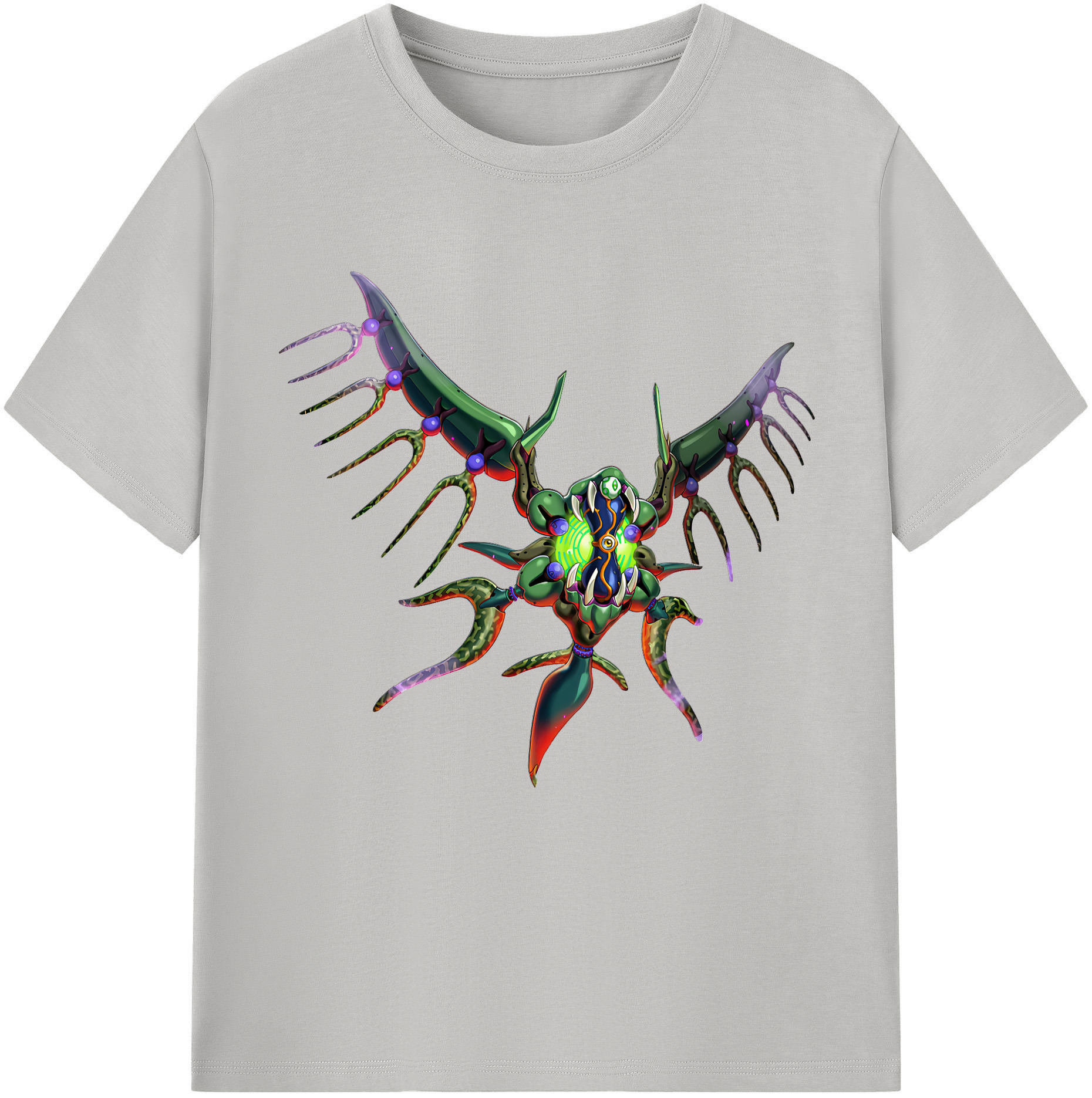 （画像用） 遊☆戯☆王 Yu-Gi-Oh! レディースカジュアルプリントTシャツ（綿100％）