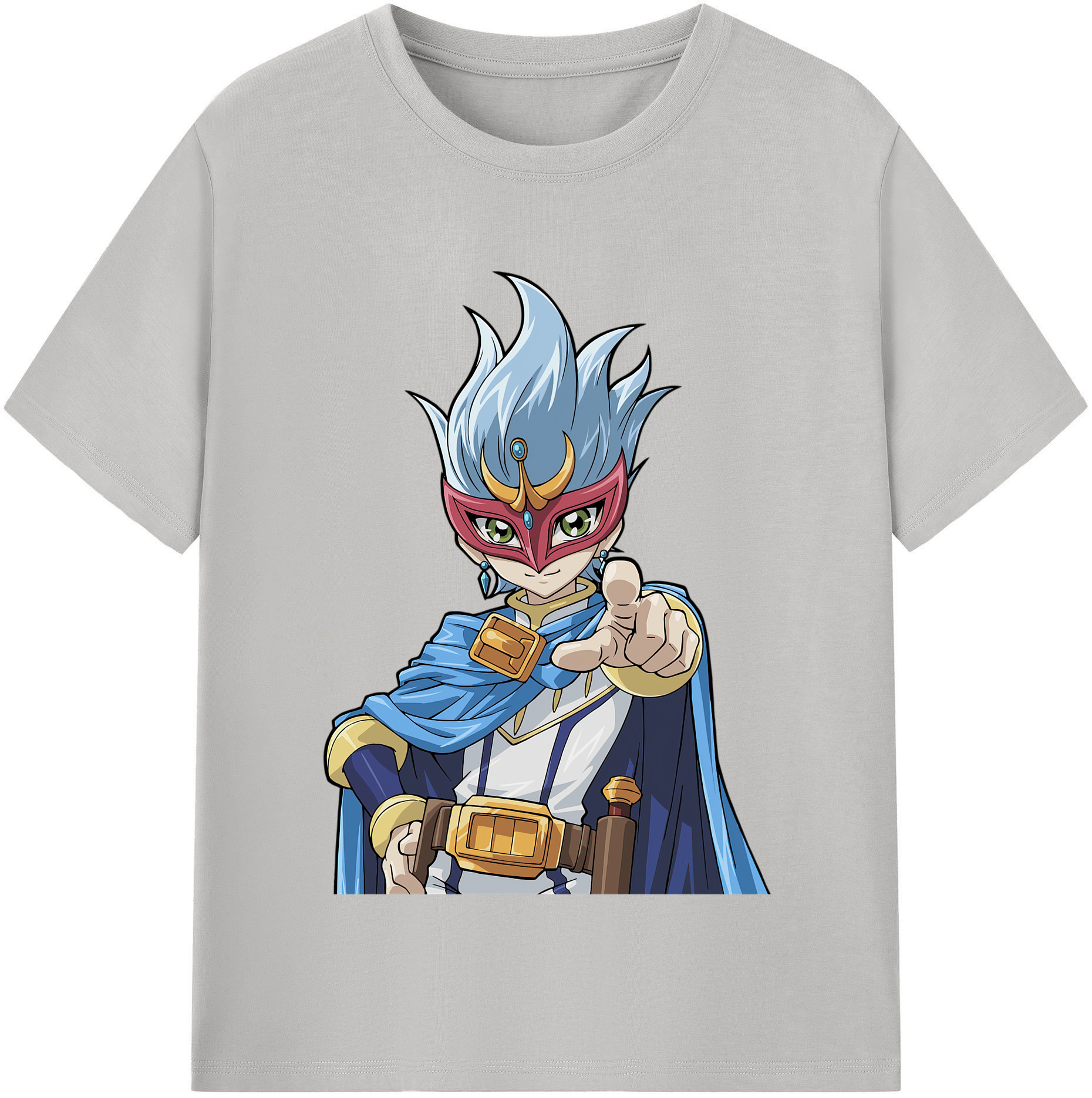 （画像用） 遊☆戯☆王 Yu-Gi-Oh! レディースカジュアルプリントTシャツ（綿100％）