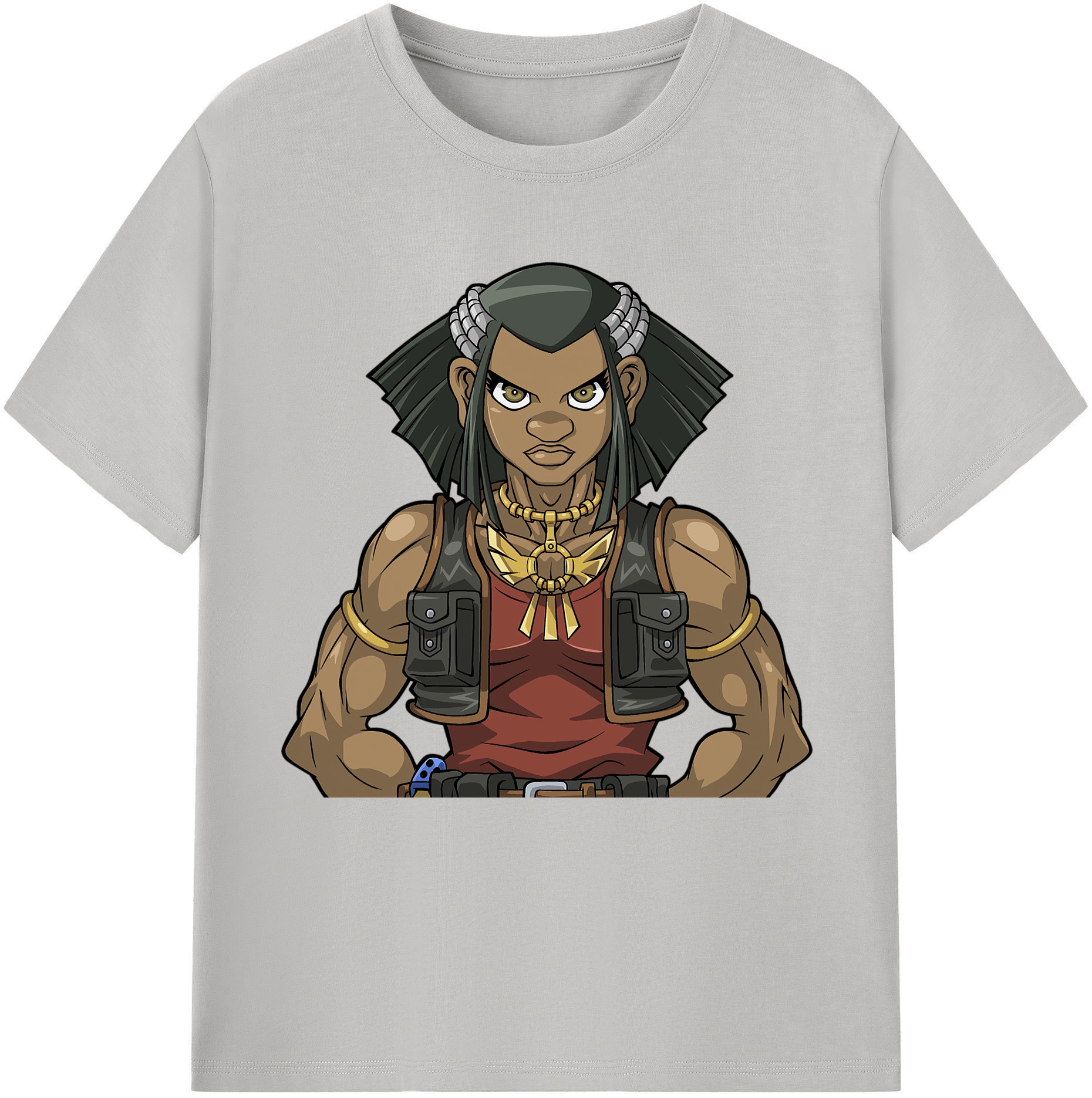 （画像用） 遊☆戯☆王 Yu-Gi-Oh! レディースカジュアルプリントTシャツ（綿100％）