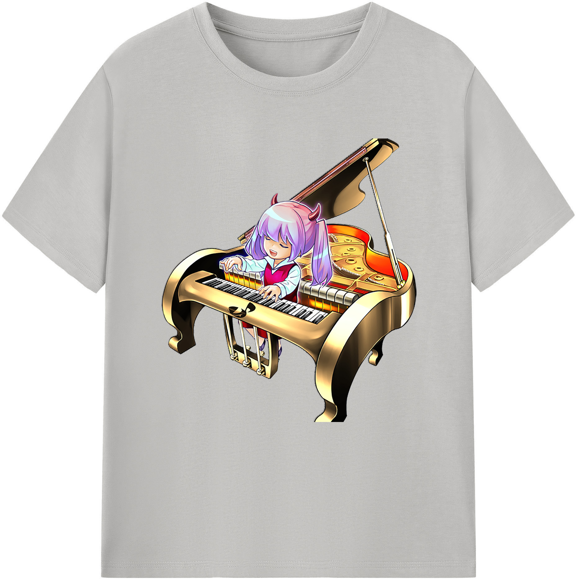 （画像用） 遊☆戯☆王 Yu-Gi-Oh! レディースカジュアルプリントTシャツ（綿100％）