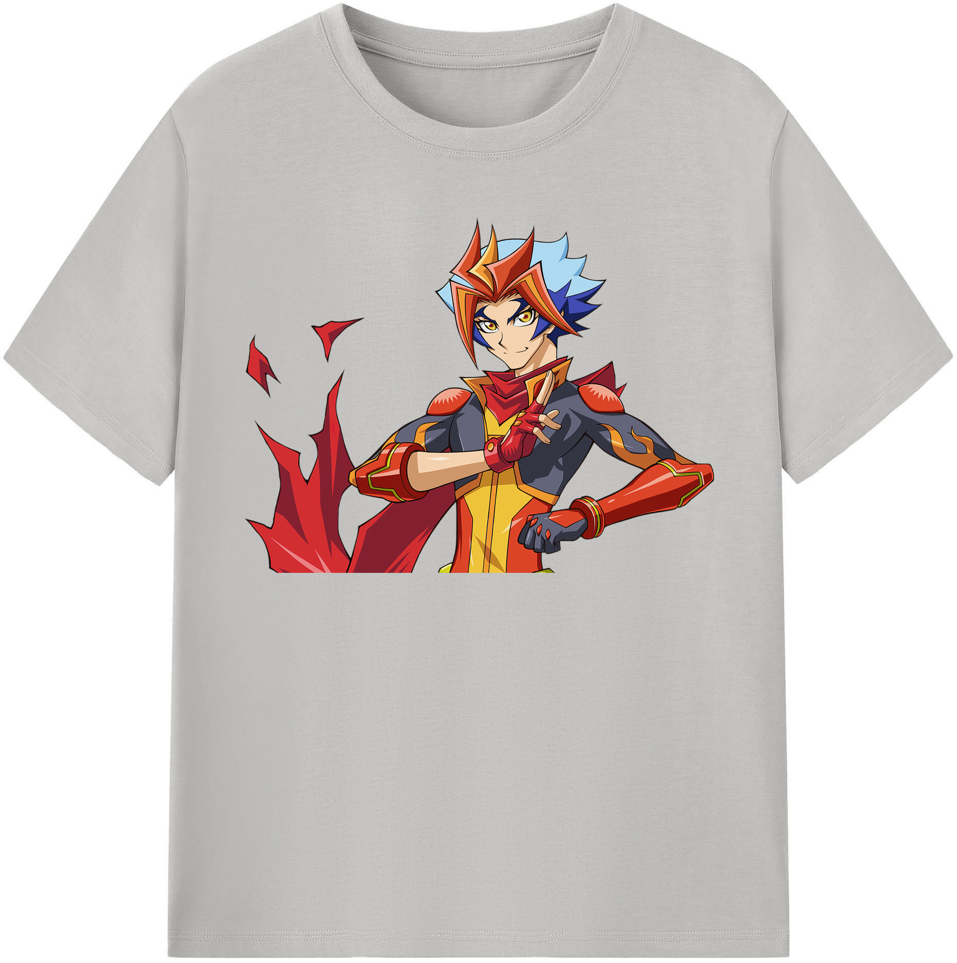 （画像用） 遊☆戯☆王 Yu-Gi-Oh! レディースカジュアルプリントTシャツ（綿100％）
