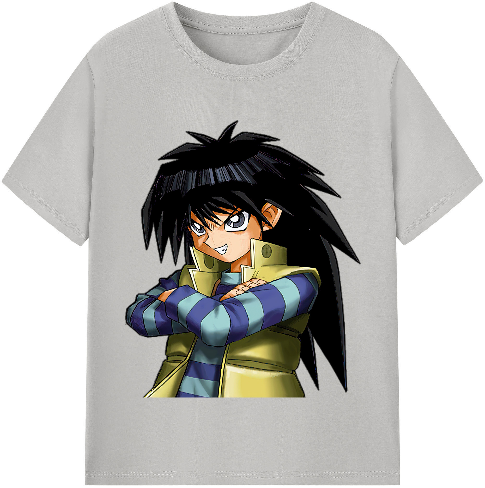 （画像用） 遊☆戯☆王 Yu-Gi-Oh! レディースカジュアルプリントTシャツ（綿100％）