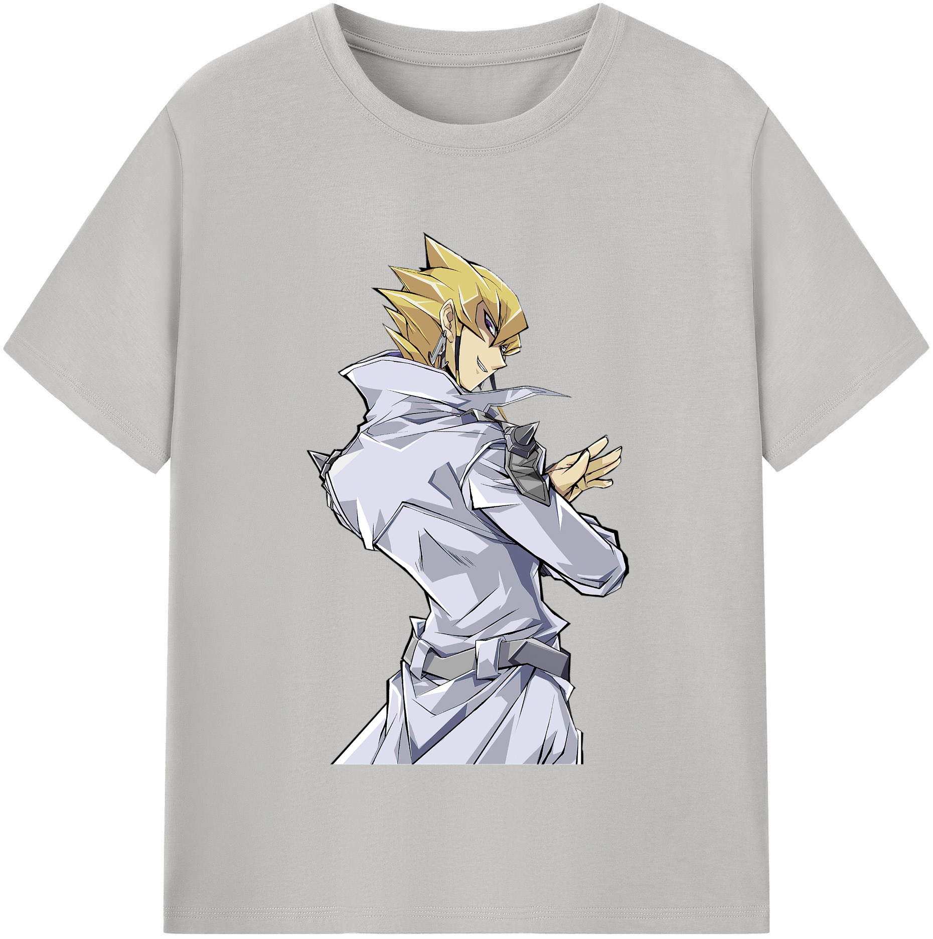 （画像用） 遊☆戯☆王 Yu-Gi-Oh! レディースカジュアルプリントTシャツ（綿100％）