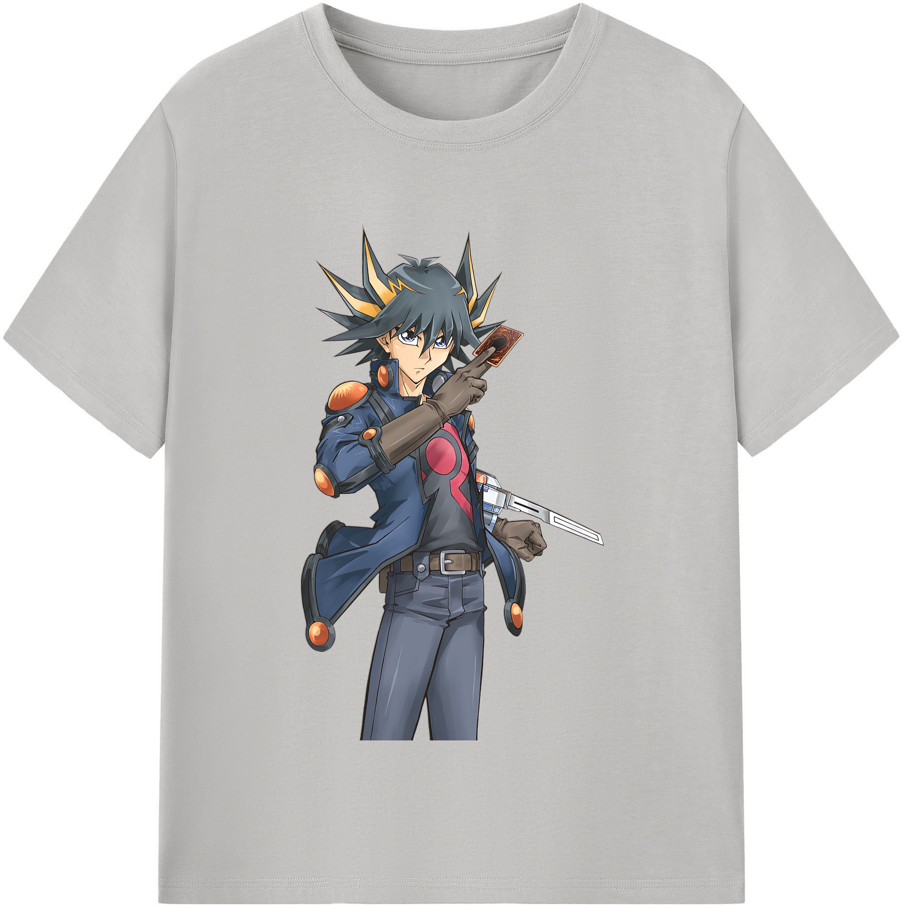 （画像用） 遊☆戯☆王 Yu-Gi-Oh! レディースカジュアルプリントTシャツ（綿100％）