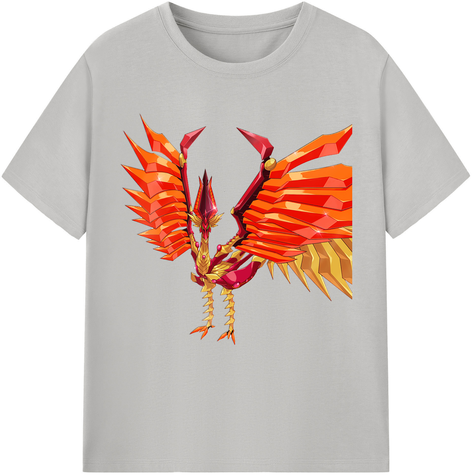 （画像用） 遊☆戯☆王 Yu-Gi-Oh! レディースカジュアルプリントTシャツ（綿100％）