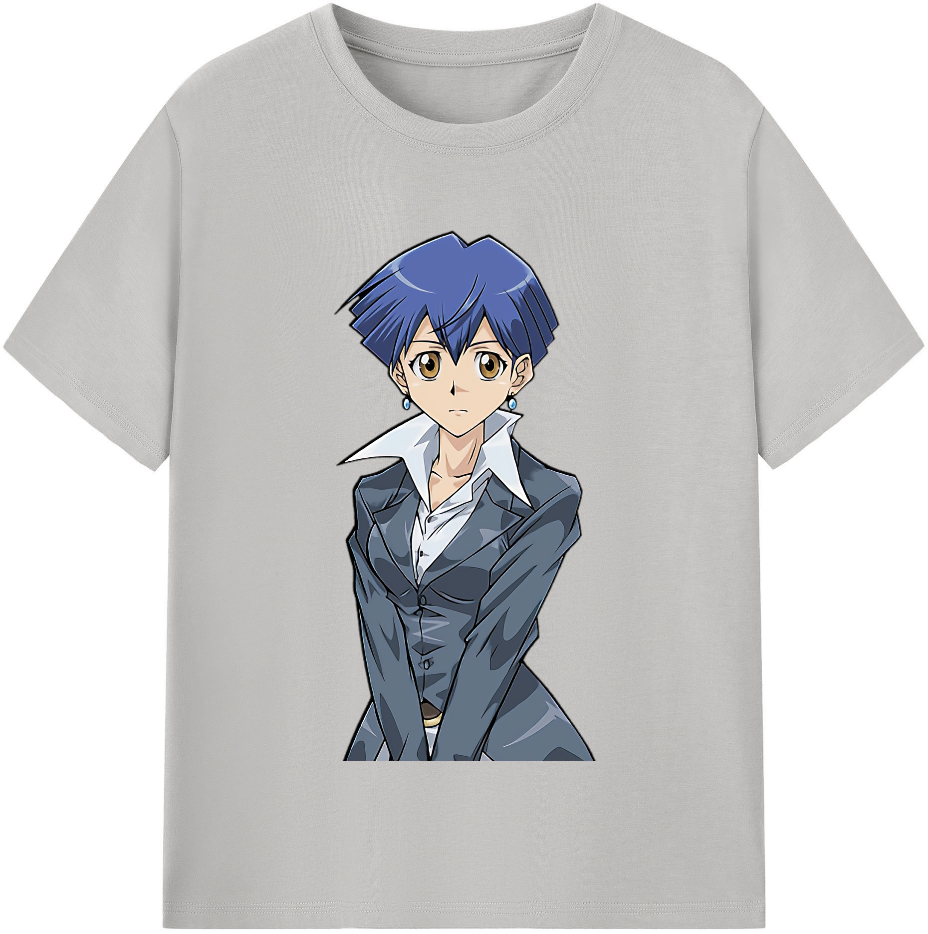 （画像用） 遊☆戯☆王 Yu-Gi-Oh! レディースカジュアルプリントTシャツ（綿100％）
