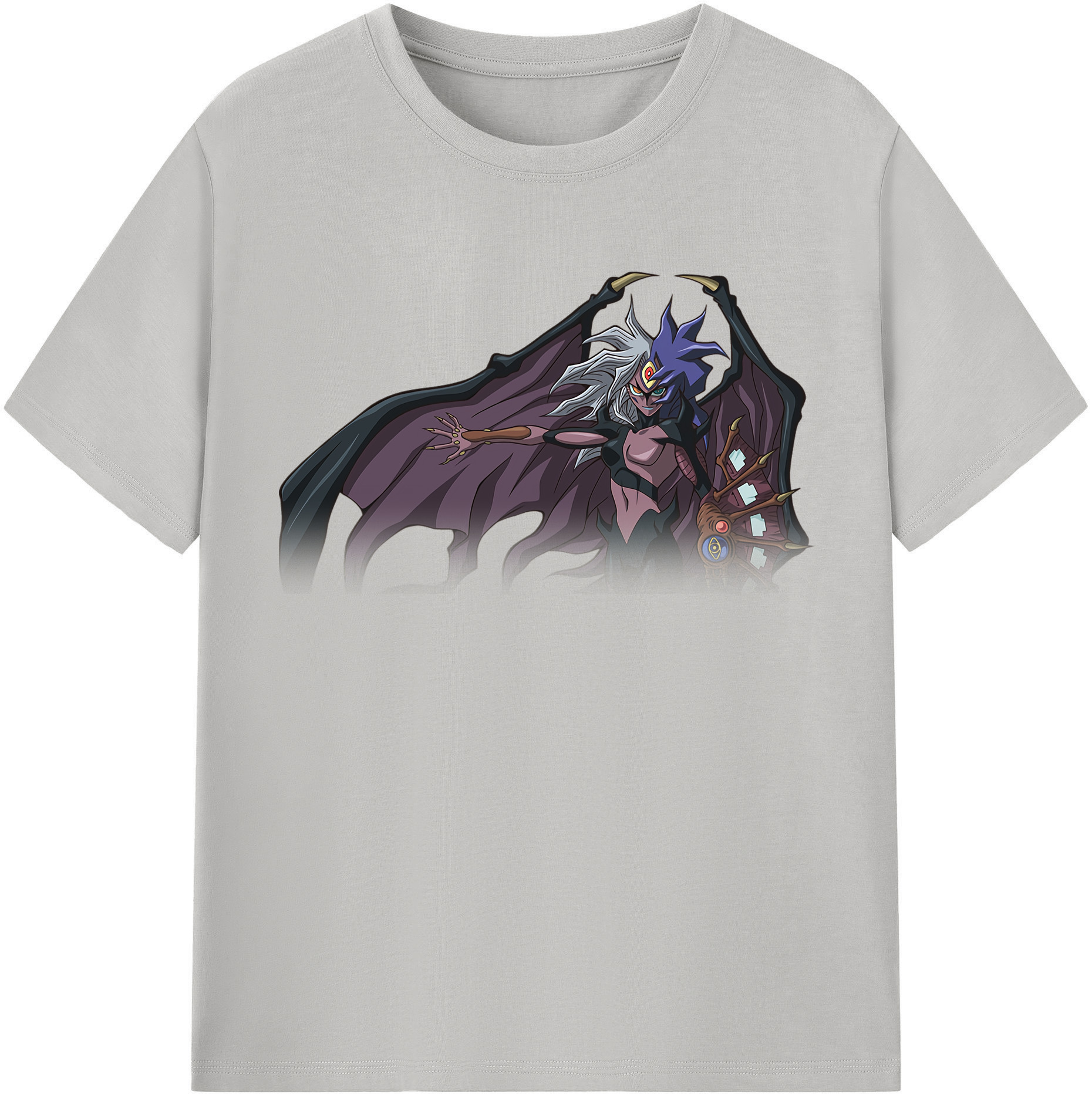 （画像用） 遊☆戯☆王 Yu-Gi-Oh! レディースカジュアルプリントTシャツ（綿100％）