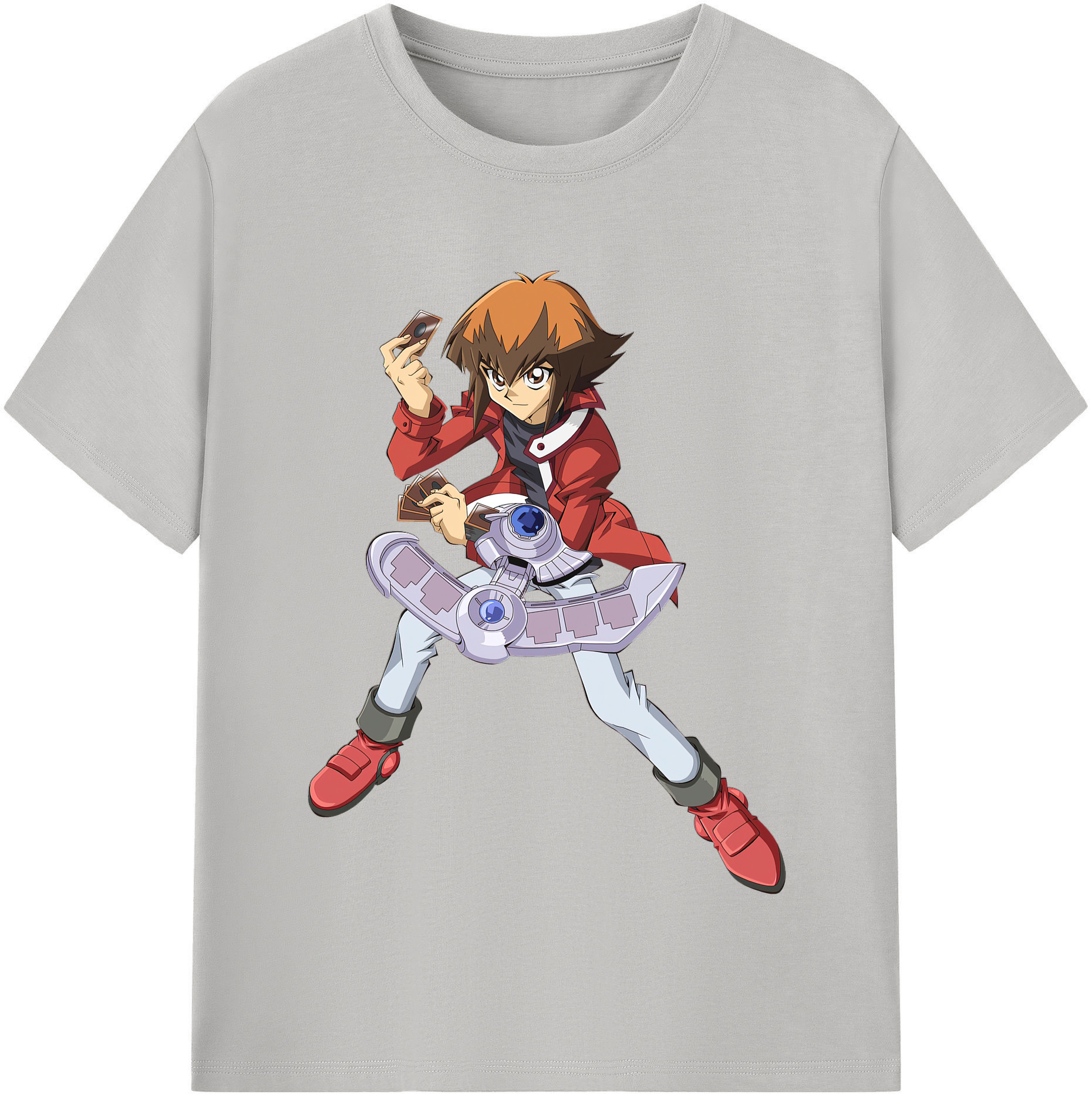 （画像用） 遊☆戯☆王 Yu-Gi-Oh! レディースカジュアルプリントTシャツ（綿100％）