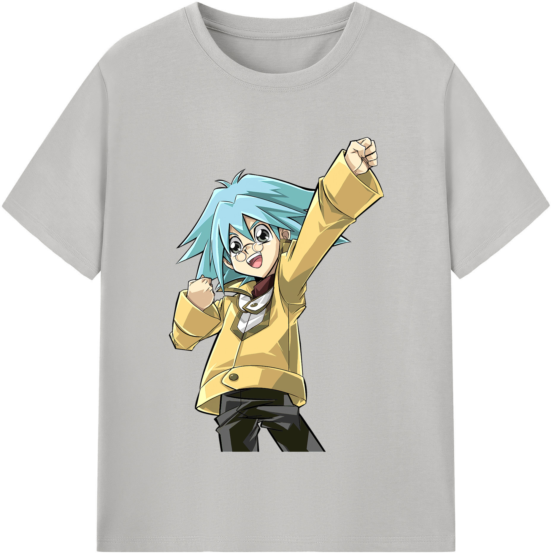 （画像用） 遊☆戯☆王 Yu-Gi-Oh! レディースカジュアルプリントTシャツ（綿100％）