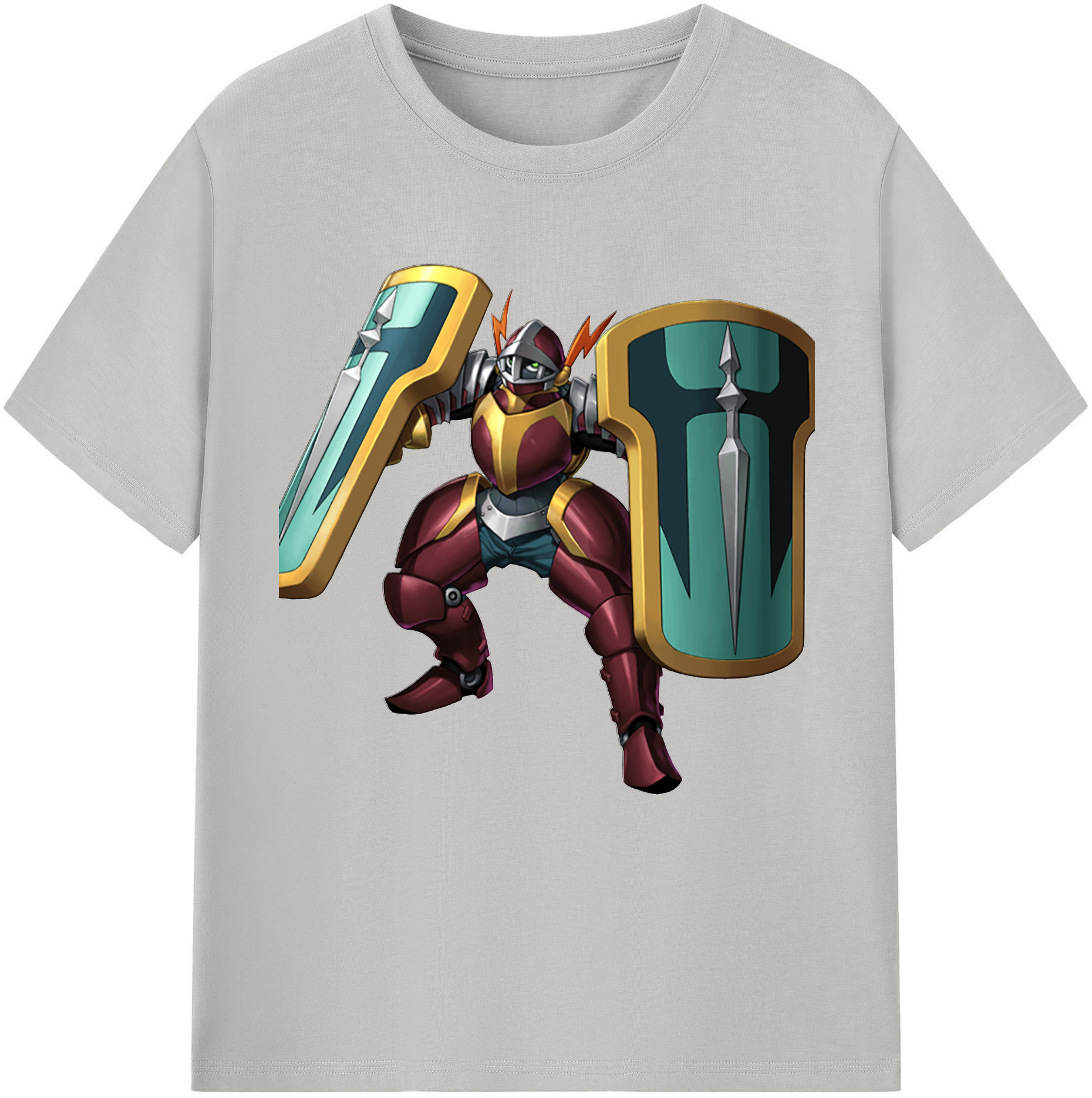 （画像用） 遊☆戯☆王 Yu-Gi-Oh! レディースカジュアルプリントTシャツ（綿100％）