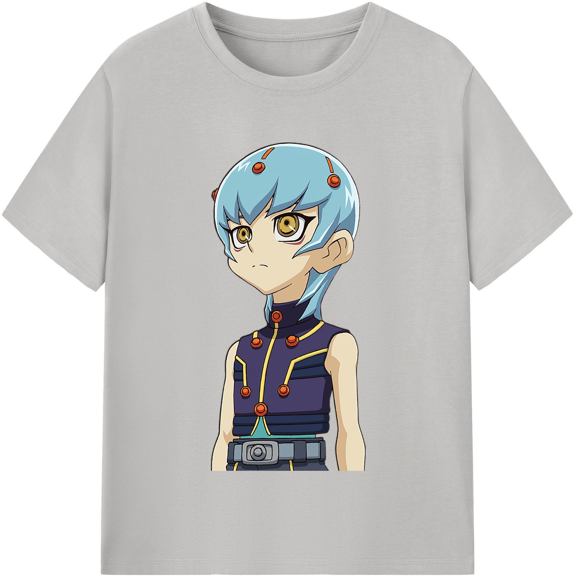 （画像用） 遊☆戯☆王 Yu-Gi-Oh! レディースカジュアルプリントTシャツ（綿100％）