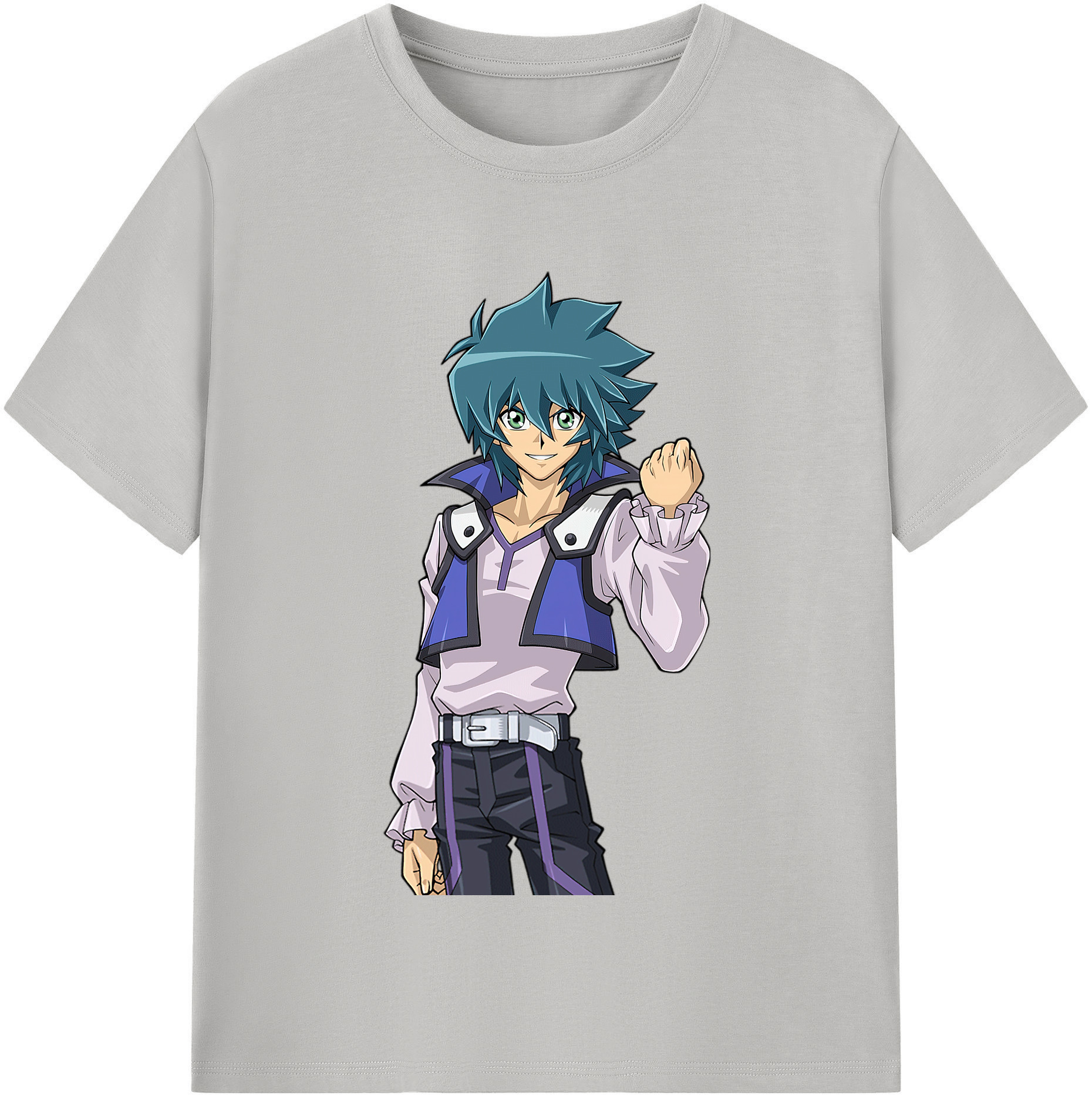 （画像用） 遊☆戯☆王 Yu-Gi-Oh! レディースカジュアルプリントTシャツ（綿100％）