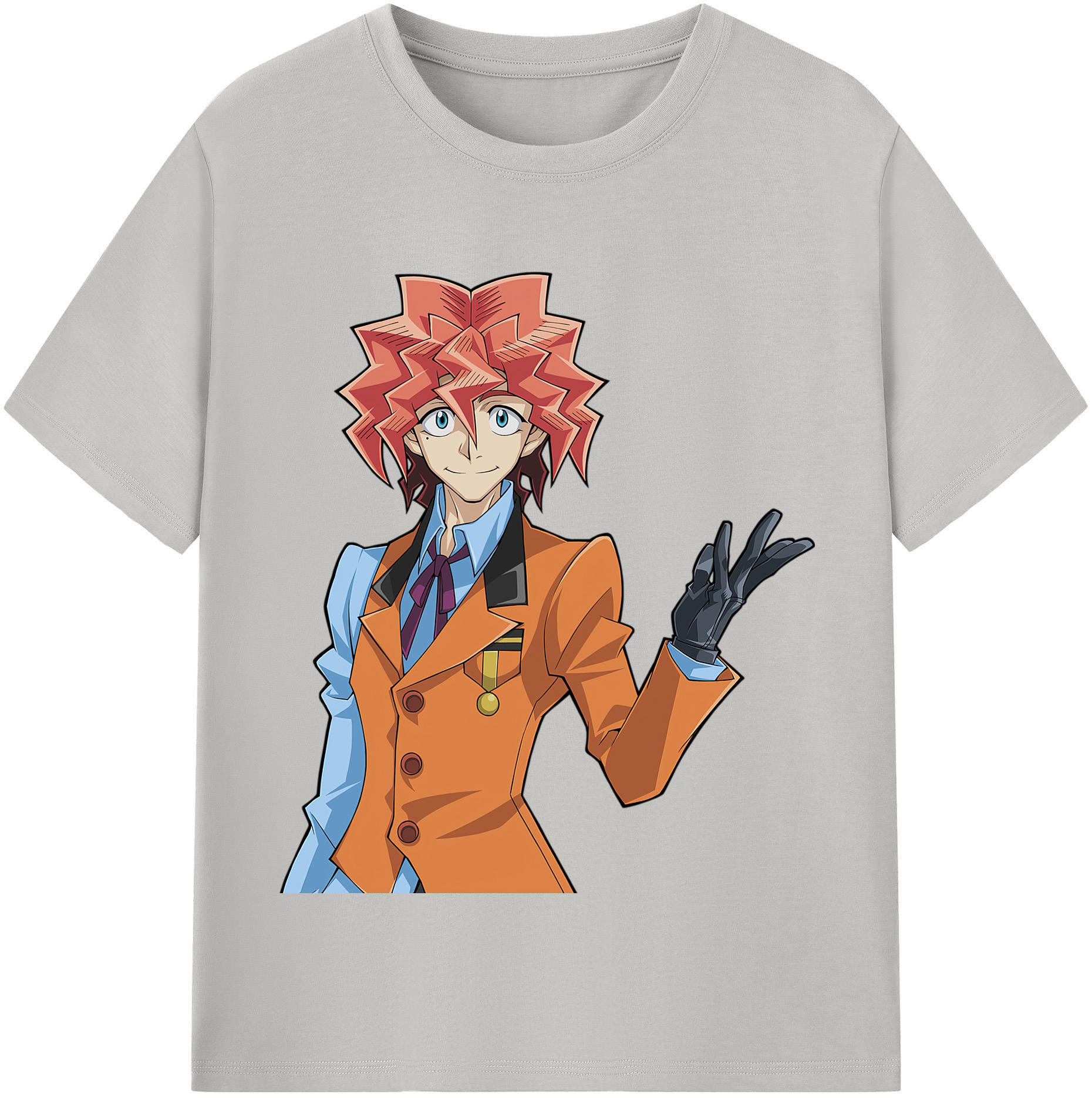 （画像用） 遊☆戯☆王 Yu-Gi-Oh! レディースカジュアルプリントTシャツ（綿100％）
