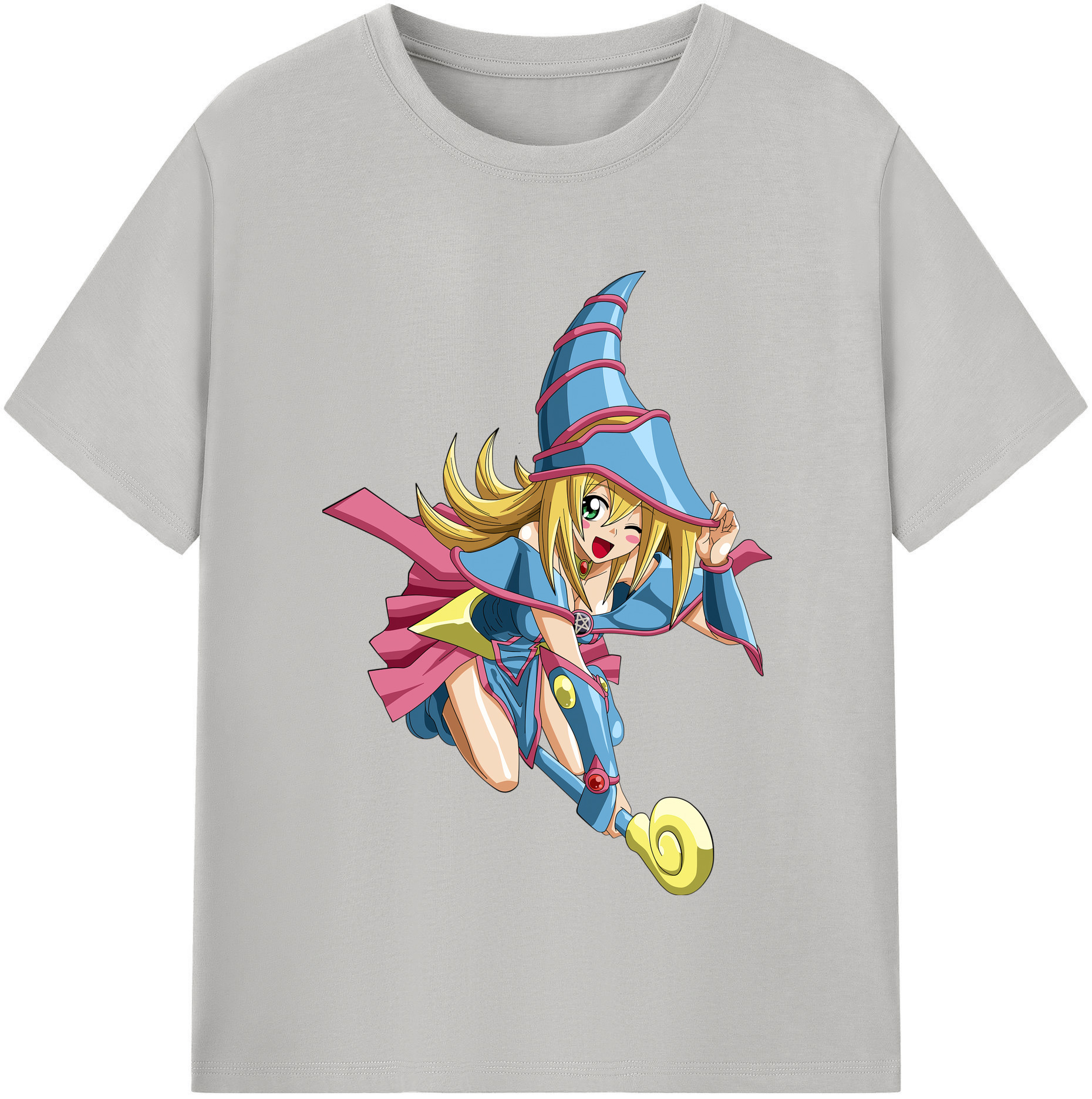 （画像用） 遊☆戯☆王 Yu-Gi-Oh! レディースカジュアルプリントTシャツ（綿100％）