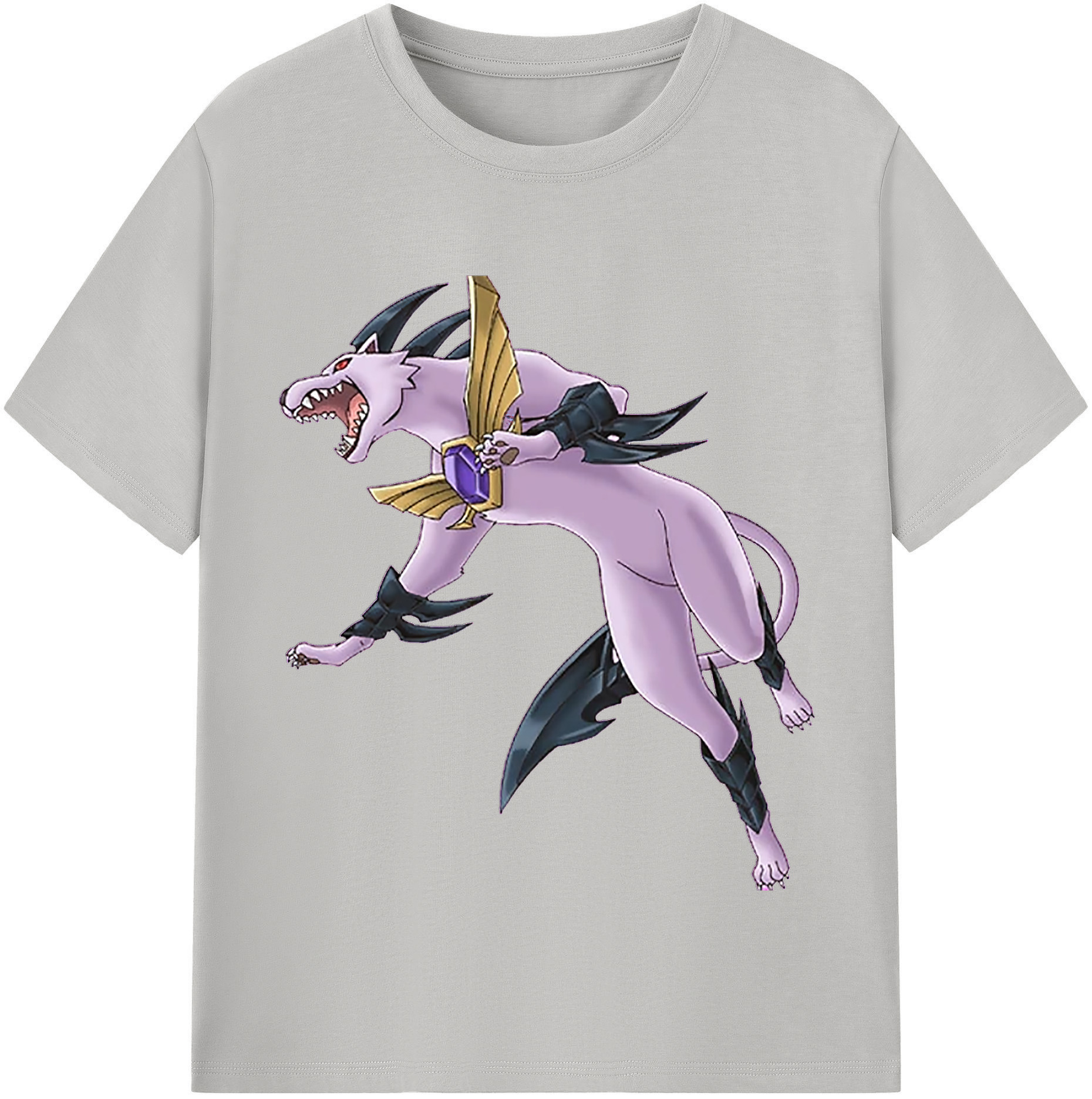 （画像用） 遊☆戯☆王 Yu-Gi-Oh! レディースカジュアルプリントTシャツ（綿100％）