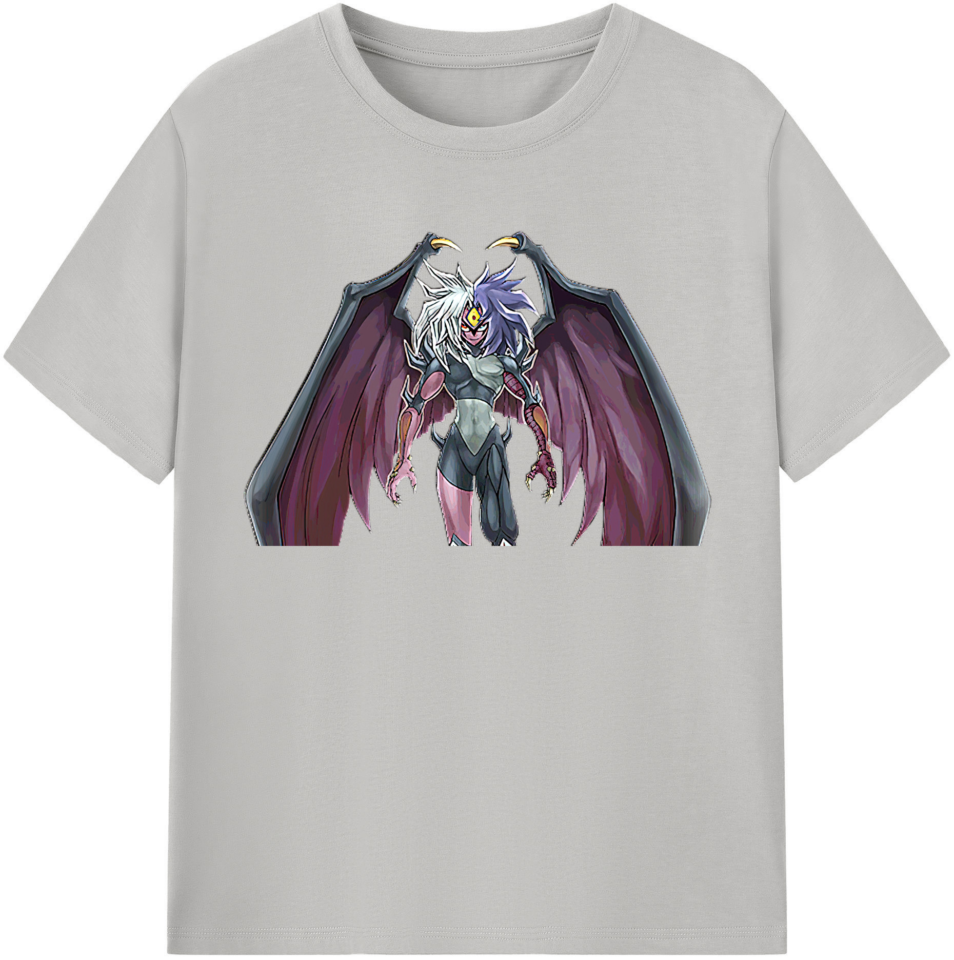 （画像用） 遊☆戯☆王 Yu-Gi-Oh! レディースカジュアルプリントTシャツ（綿100％）