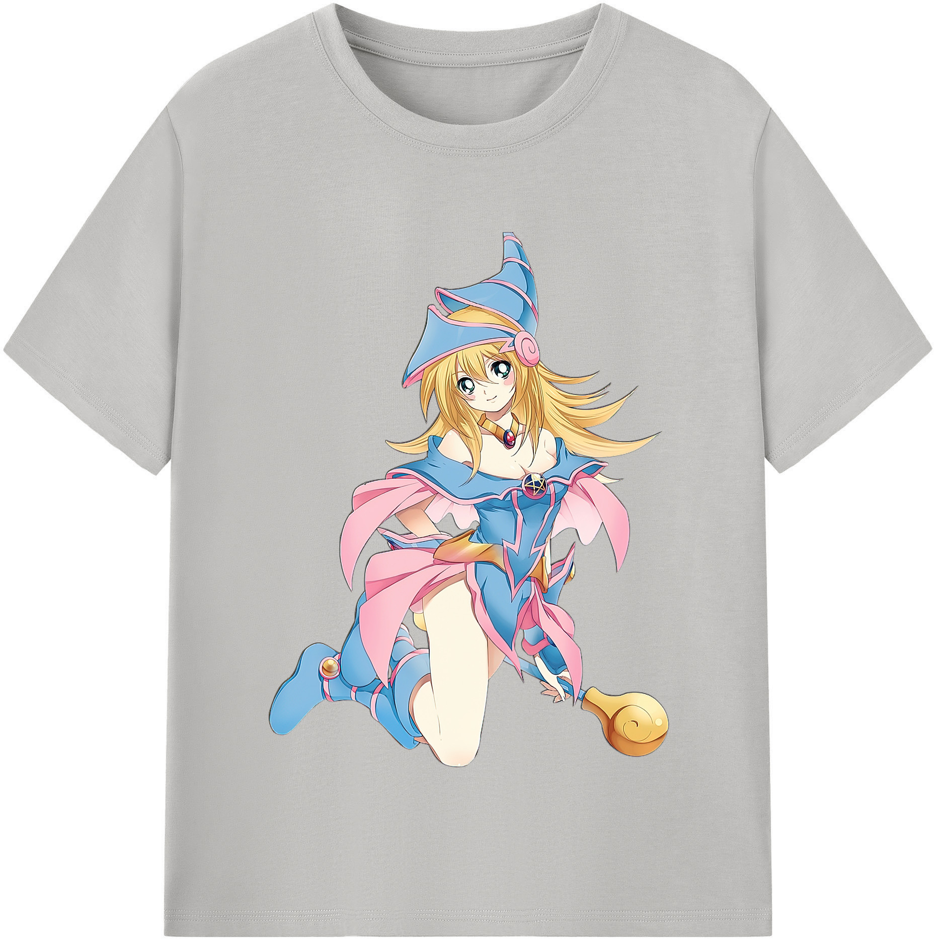 （画像用） 遊☆戯☆王 Yu-Gi-Oh! レディースカジュアルプリントTシャツ（綿100％）