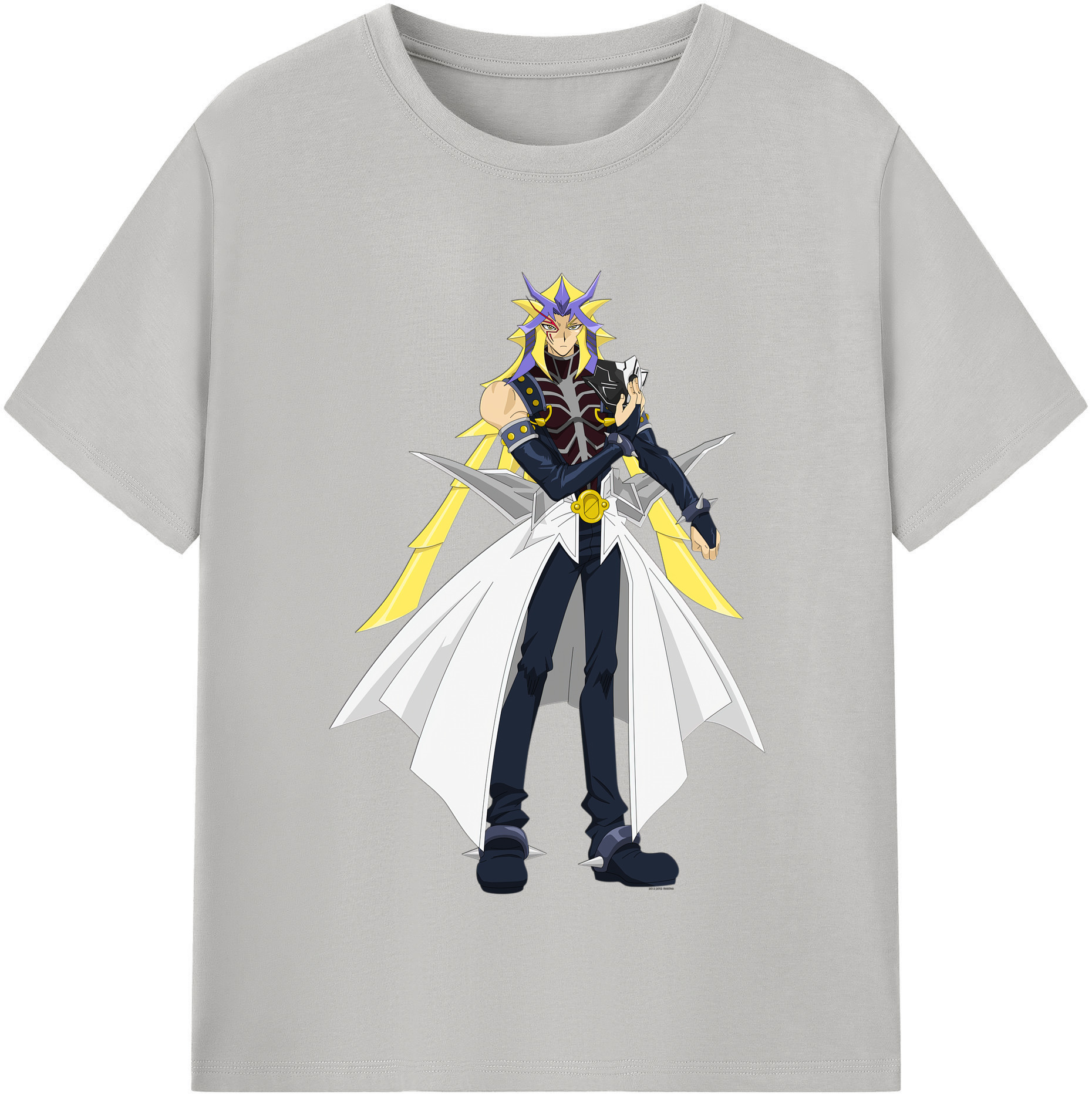 （画像用） 遊☆戯☆王 Yu-Gi-Oh! レディースカジュアルプリントTシャツ（綿100％）
