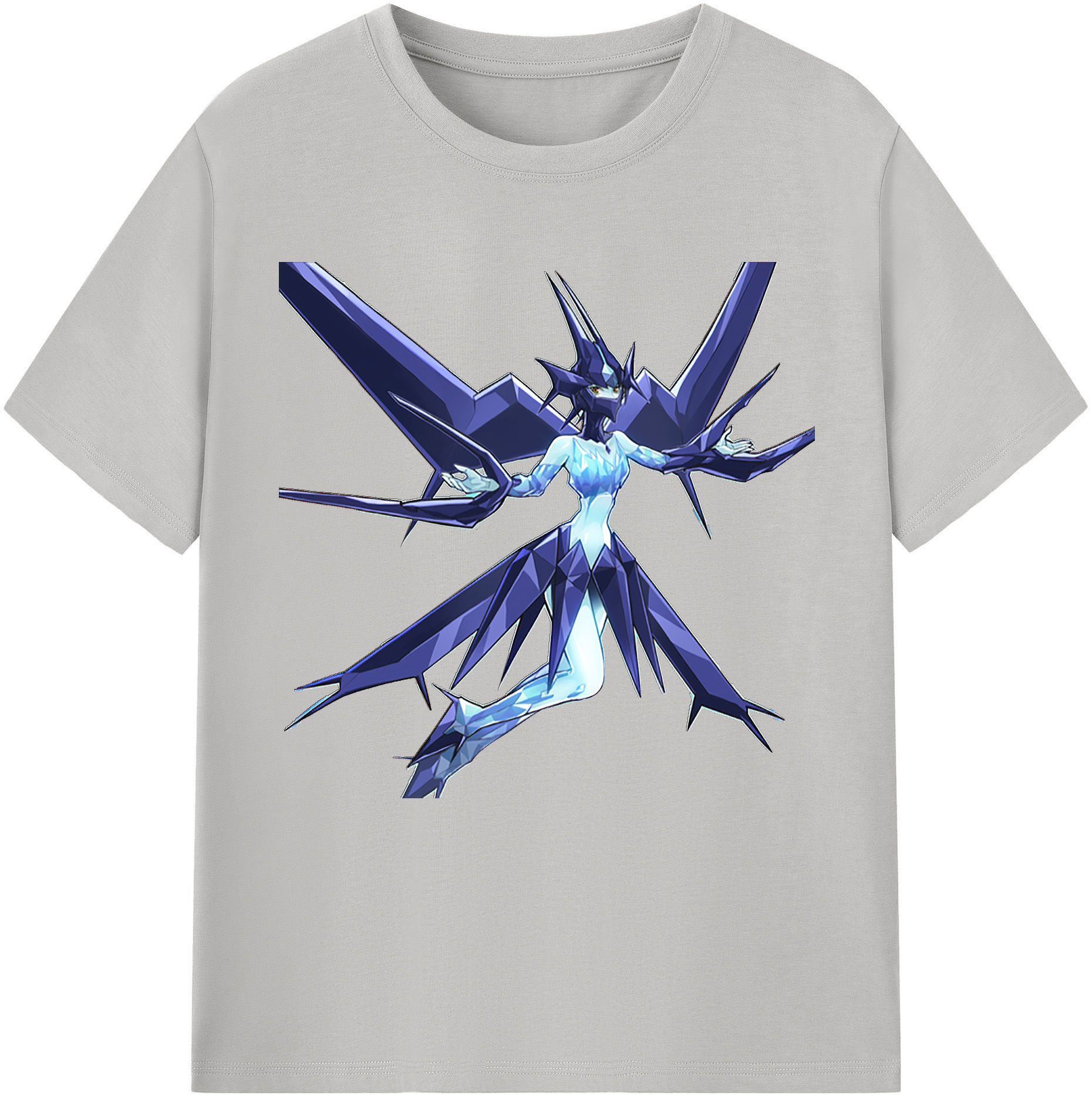 （画像用） 遊☆戯☆王 Yu-Gi-Oh! レディースカジュアルプリントTシャツ（綿100％）