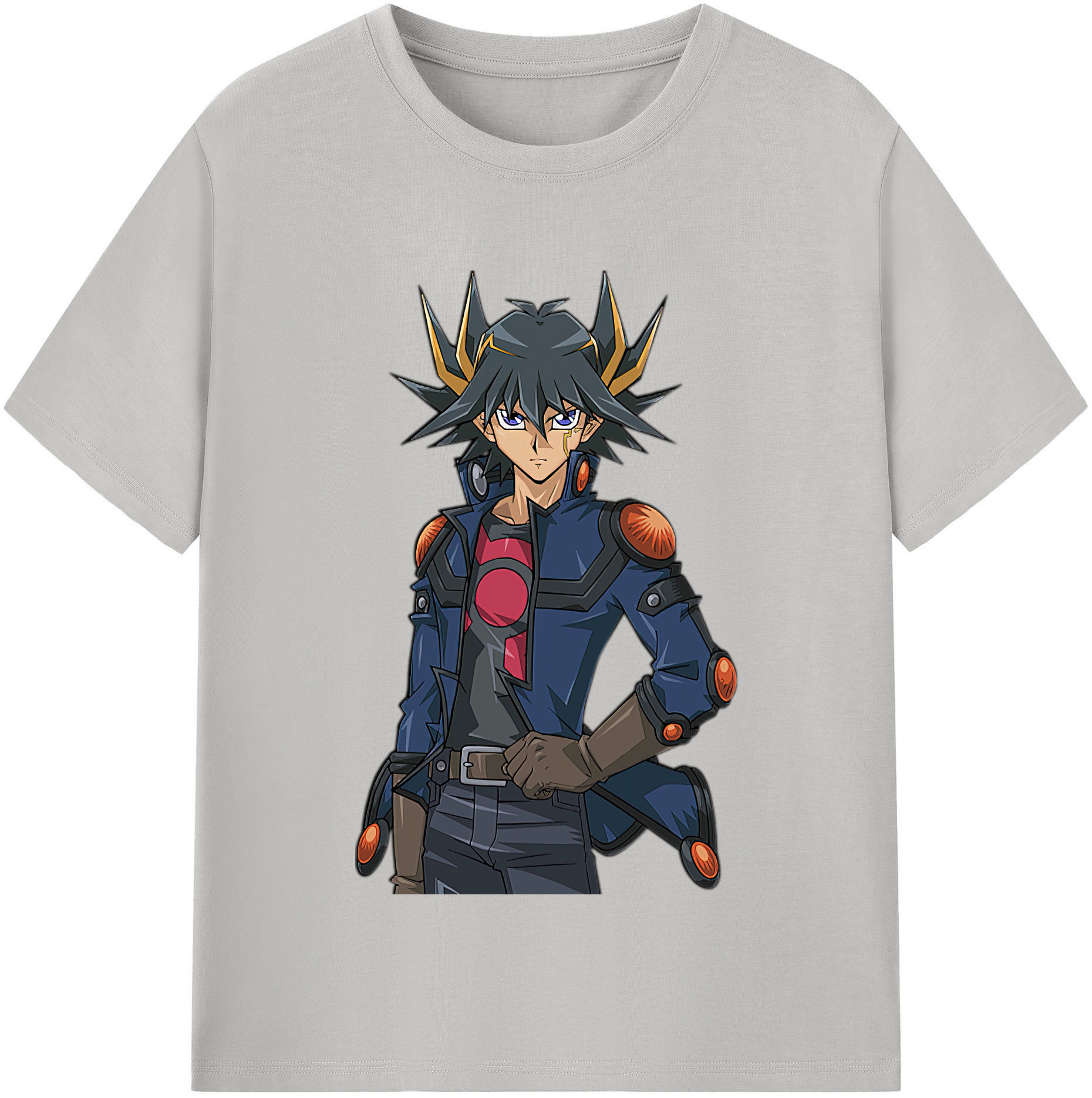 （画像用） 遊☆戯☆王 Yu-Gi-Oh! レディースカジュアルプリントTシャツ（綿100％）