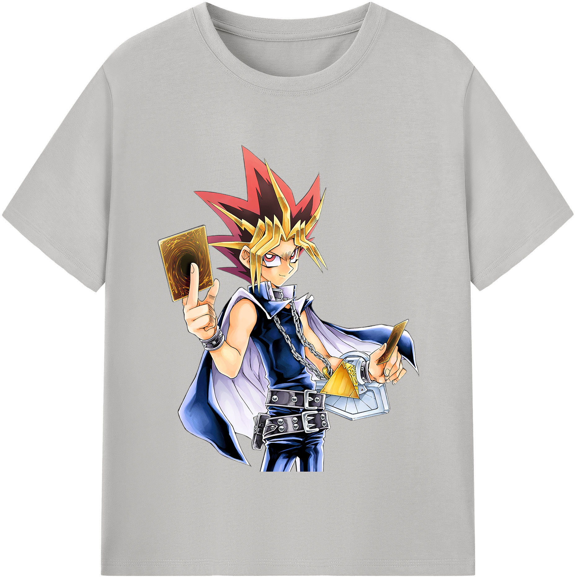 （画像用） 遊☆戯☆王 Yu-Gi-Oh! レディースカジュアルプリントTシャツ（綿100％）