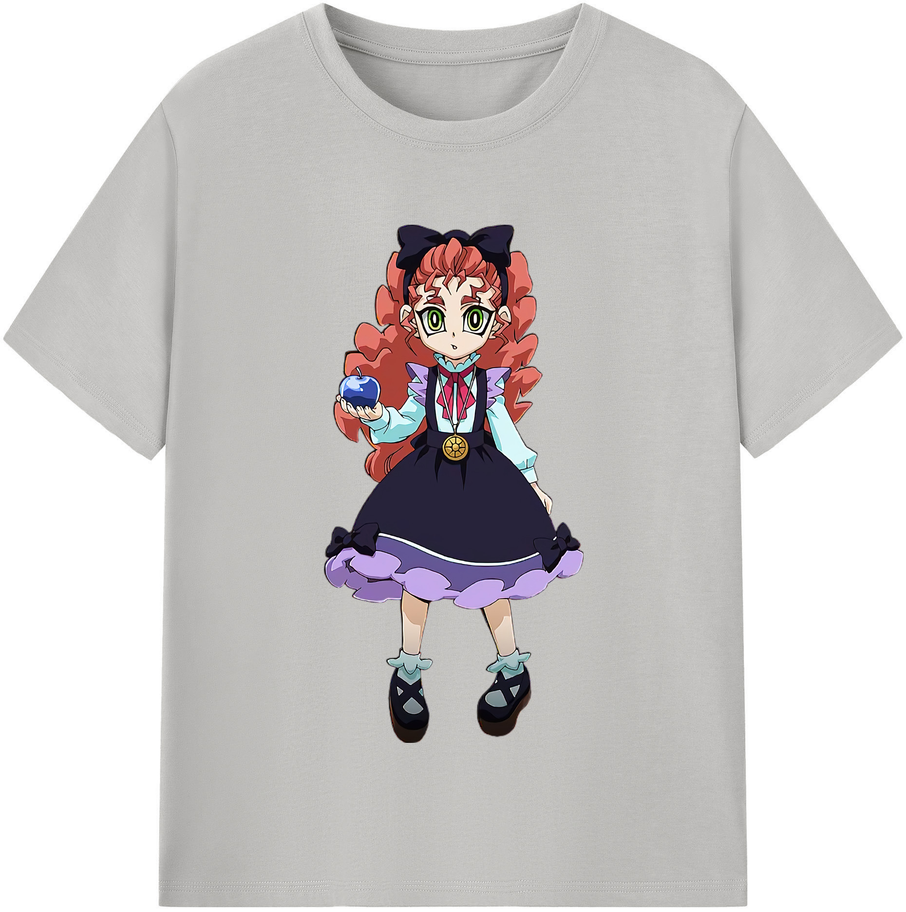 （画像用） 遊☆戯☆王 Yu-Gi-Oh! レディースカジュアルプリントTシャツ（綿100％）