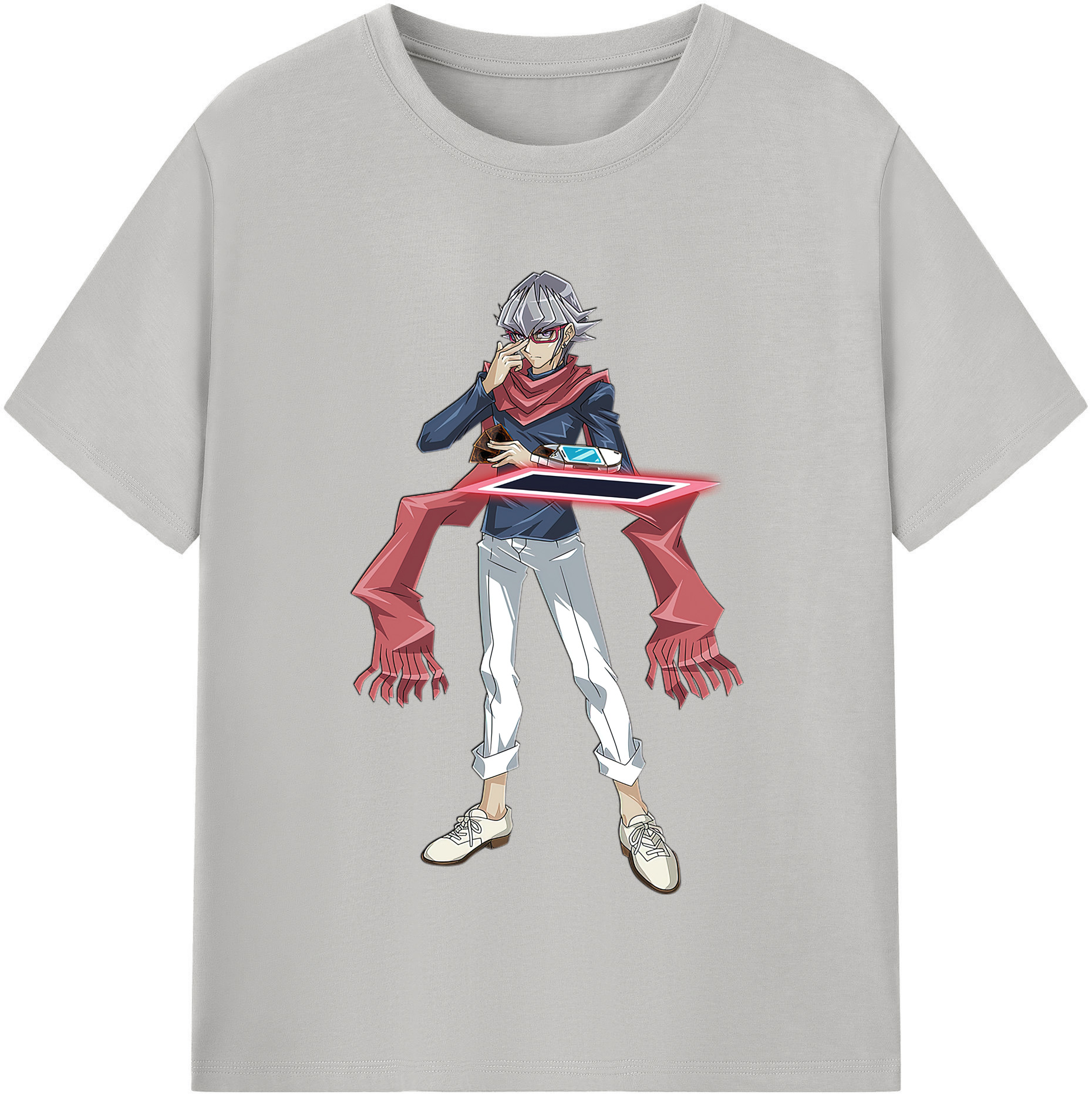 （画像用） 遊☆戯☆王 Yu-Gi-Oh! レディースカジュアルプリントTシャツ（綿100％）
