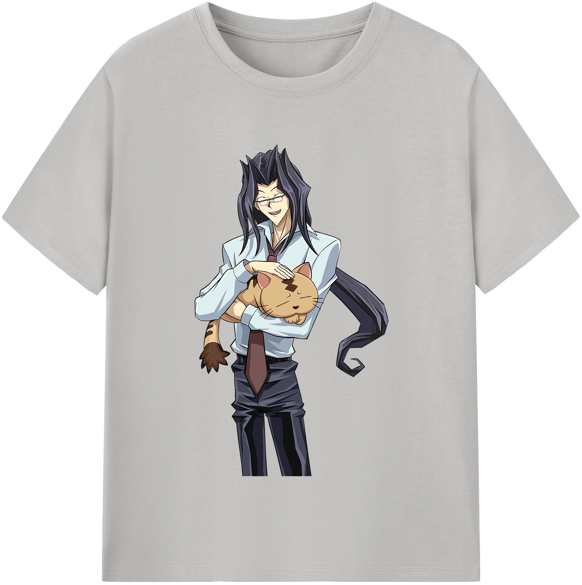 （画像用） 遊☆戯☆王 Yu-Gi-Oh! レディースカジュアルプリントTシャツ（綿100％）