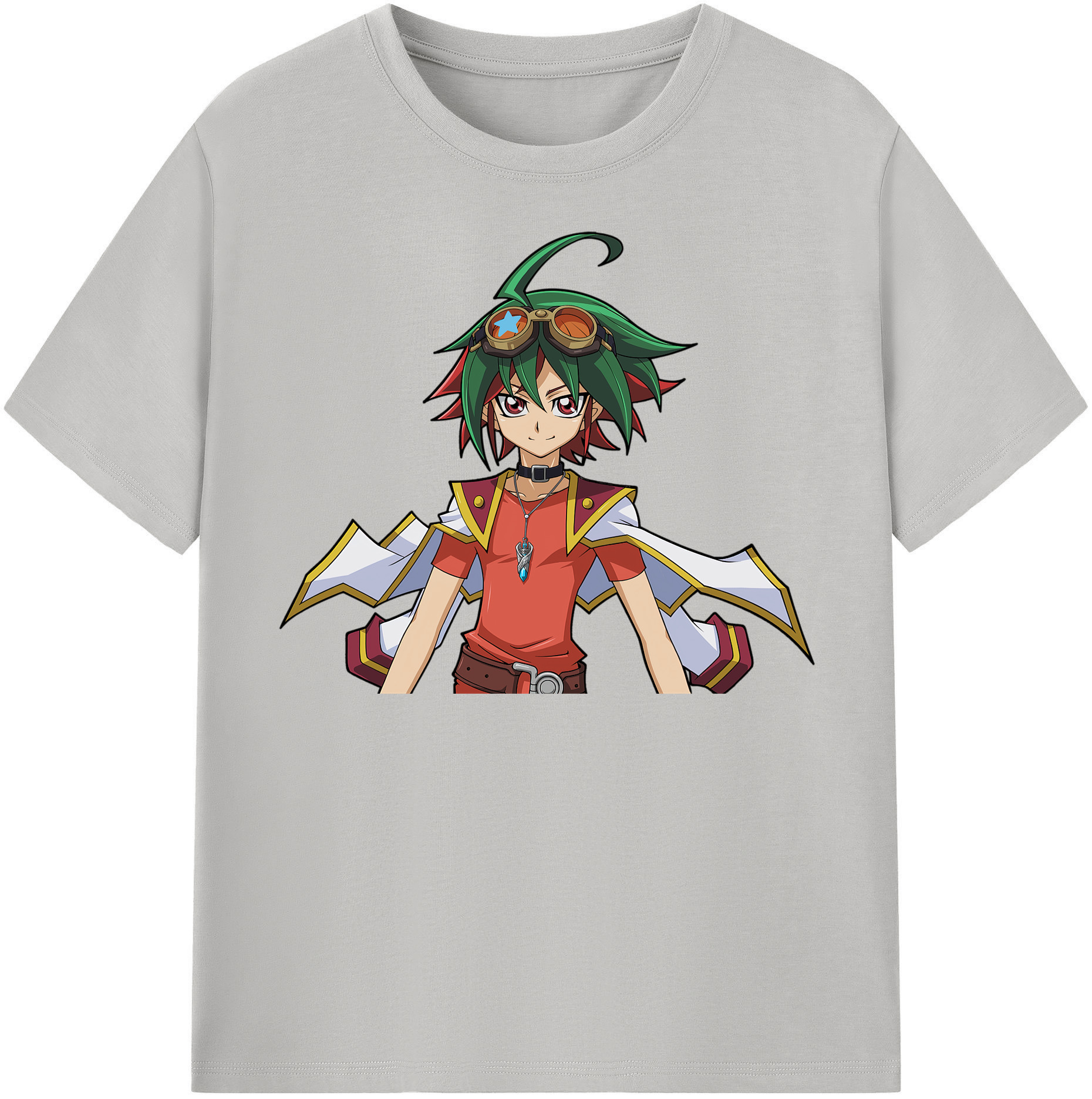 （画像用） 遊☆戯☆王 Yu-Gi-Oh! レディースカジュアルプリントTシャツ（綿100％）