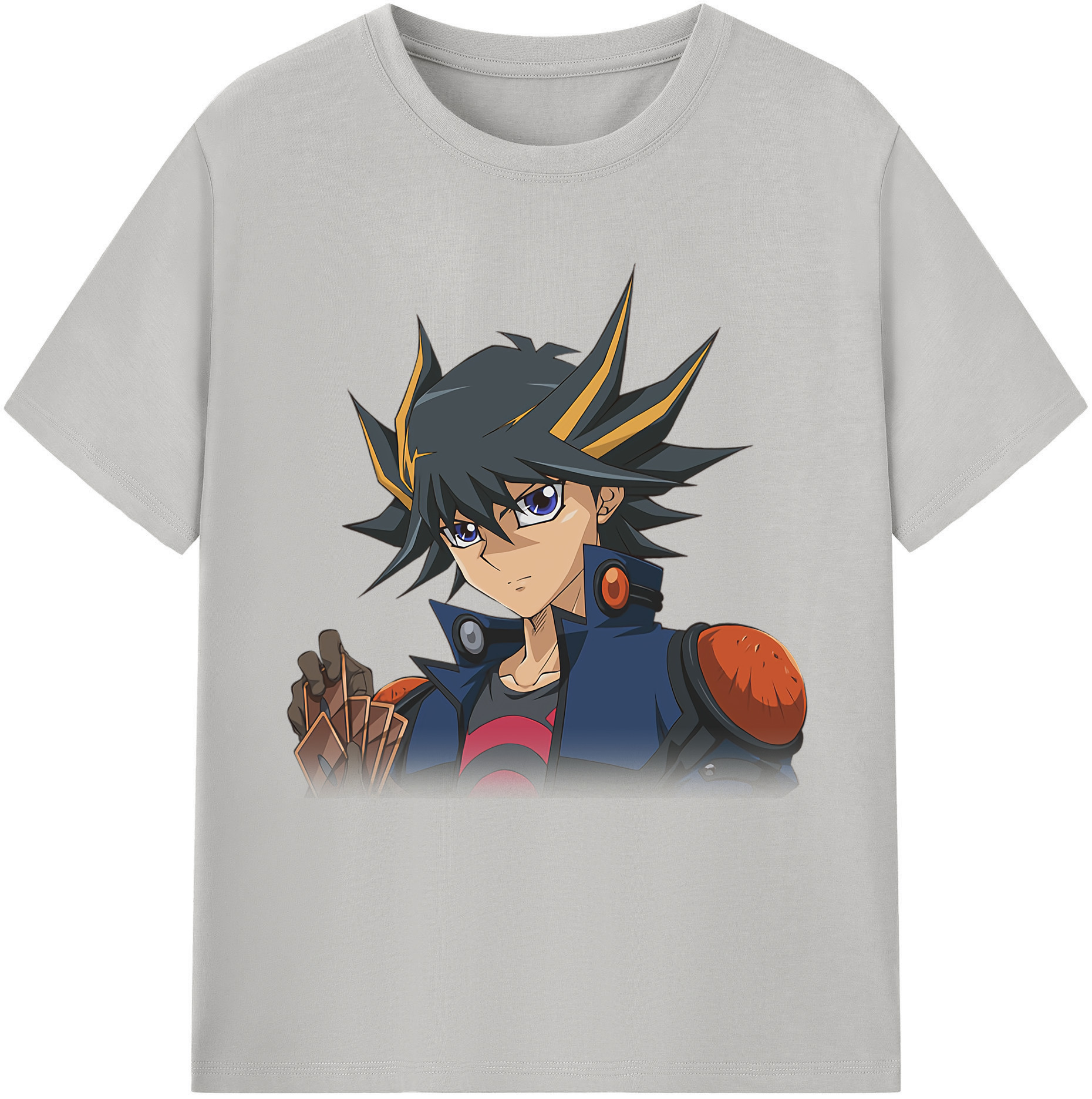 （画像用） 遊☆戯☆王 Yu-Gi-Oh! レディースカジュアルプリントTシャツ（綿100％）
