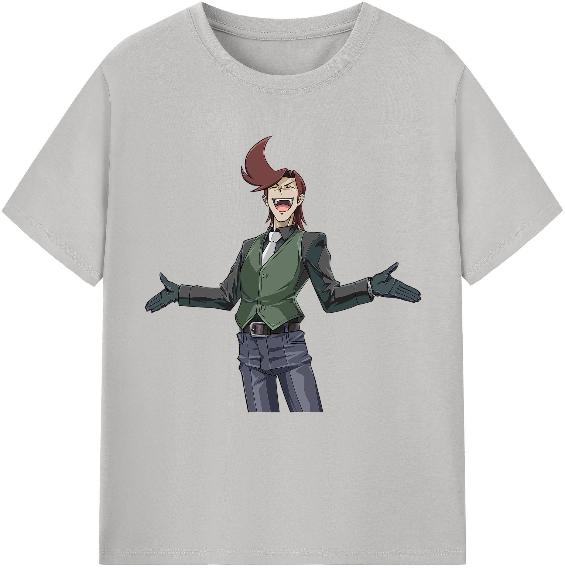 （画像用） 遊☆戯☆王 Yu-Gi-Oh! レディースカジュアルプリントTシャツ（綿100％）