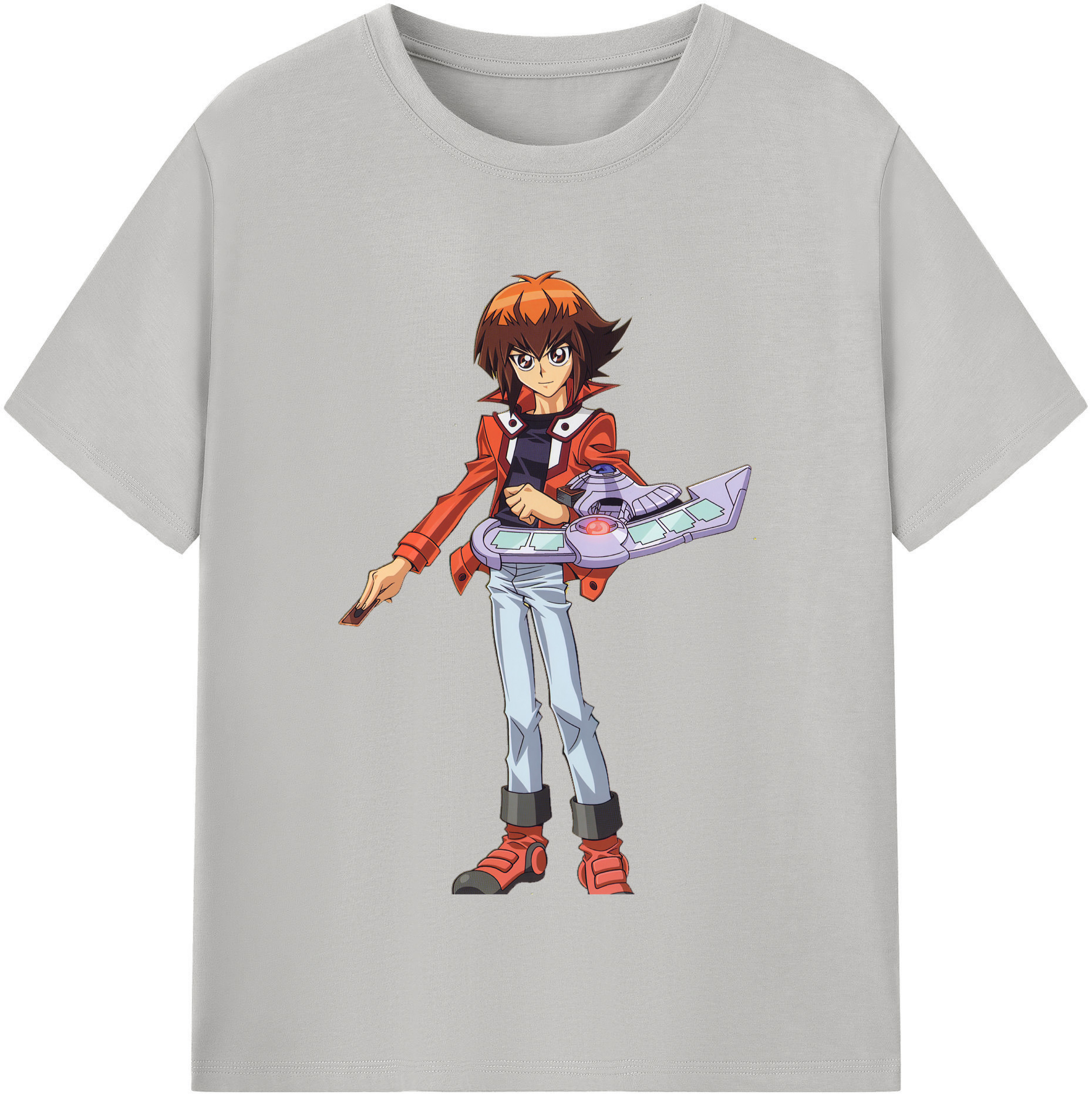 （画像用） 遊☆戯☆王 Yu-Gi-Oh! レディースカジュアルプリントTシャツ（綿100％）