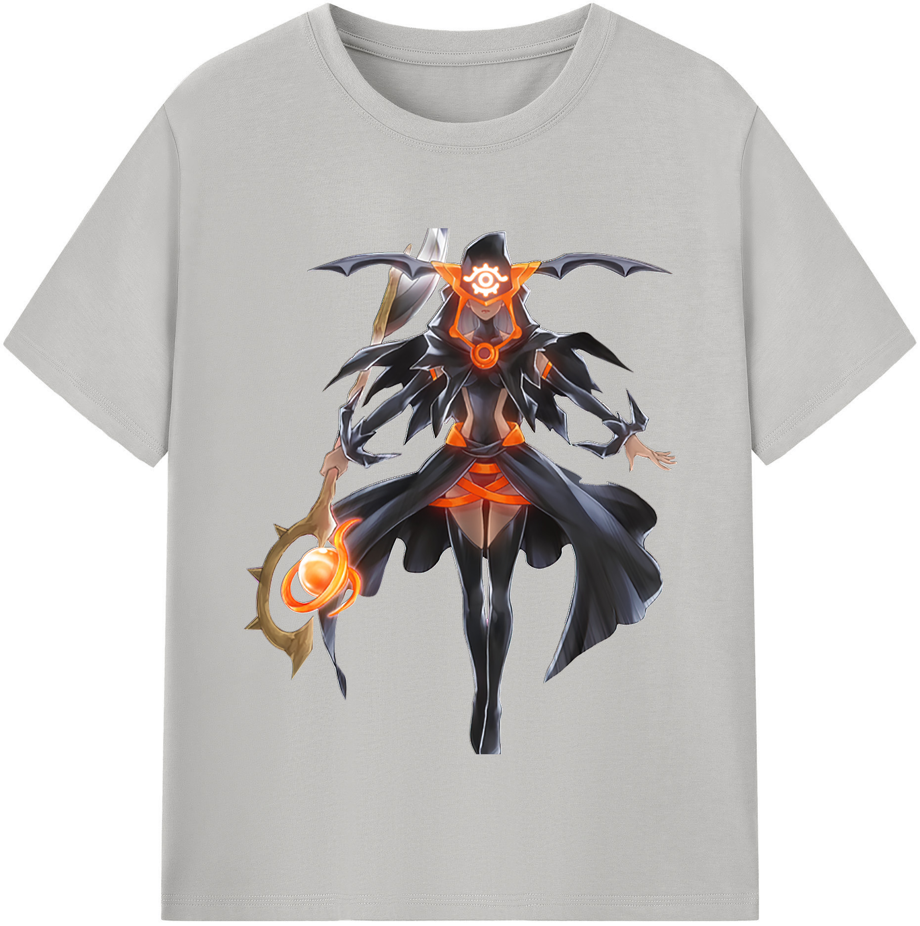 （画像用） 遊☆戯☆王 Yu-Gi-Oh! レディースカジュアルプリントTシャツ（綿100％）