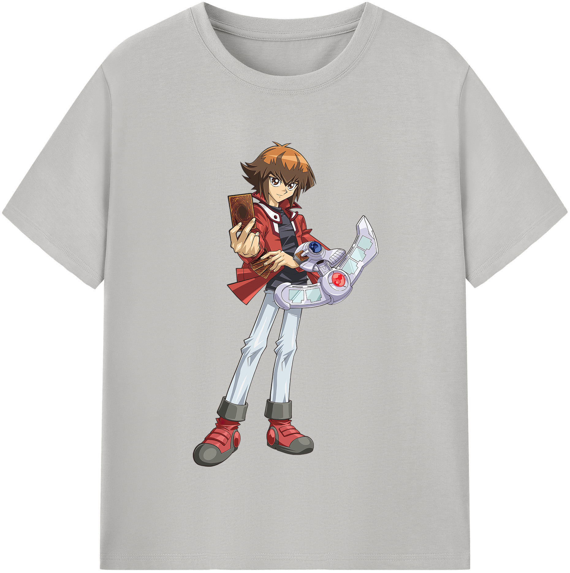 （画像用） 遊☆戯☆王 Yu-Gi-Oh! レディースカジュアルプリントTシャツ（綿100％）