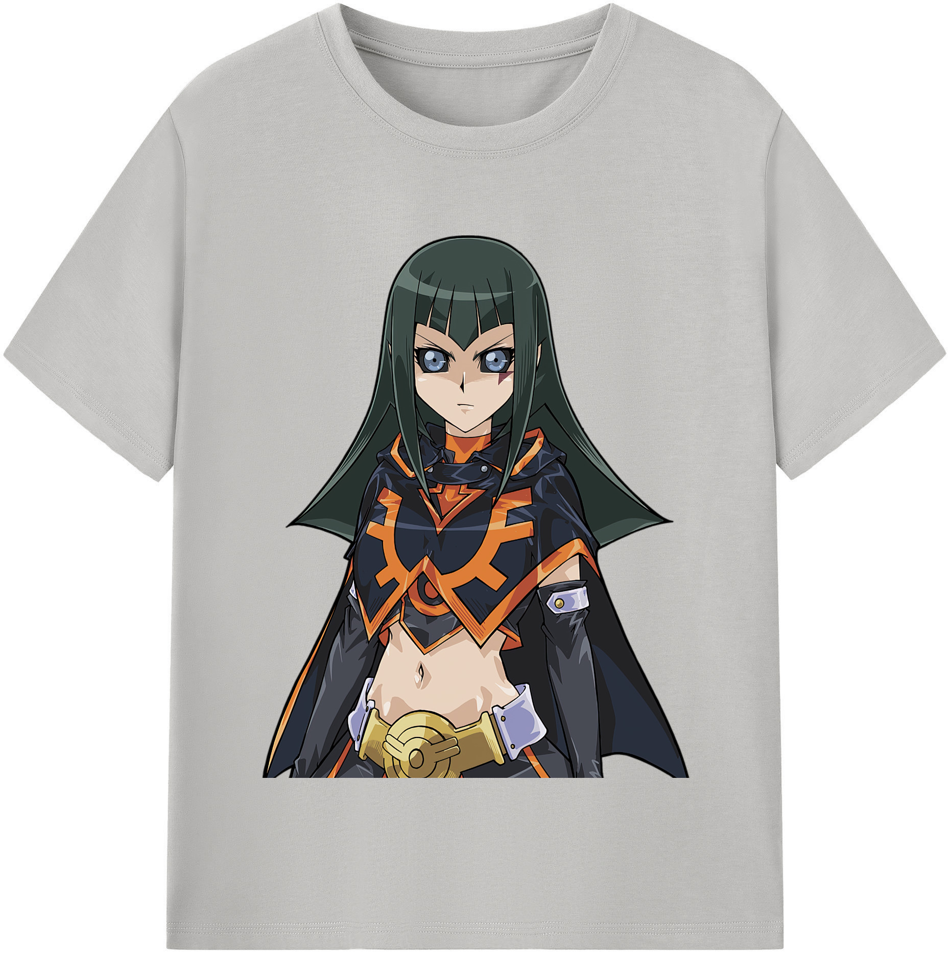 （画像用） 遊☆戯☆王 Yu-Gi-Oh! レディースカジュアルプリントTシャツ（綿100％）