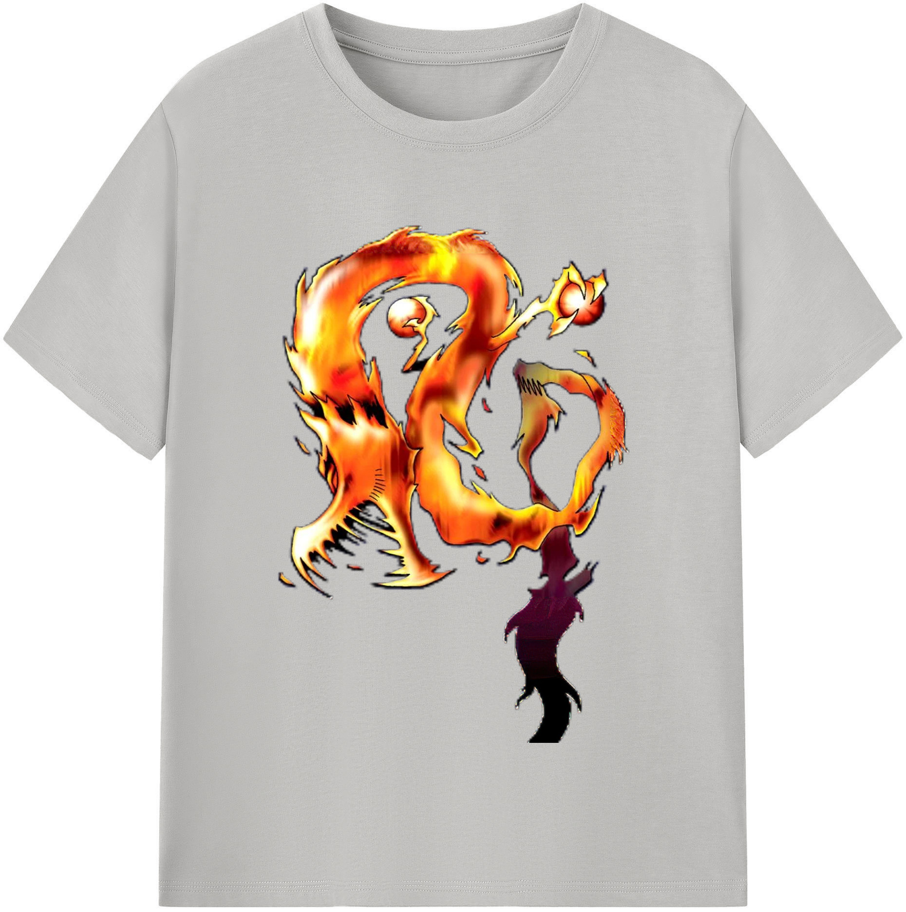 （画像用） 遊☆戯☆王 Yu-Gi-Oh! レディースカジュアルプリントTシャツ（綿100％）