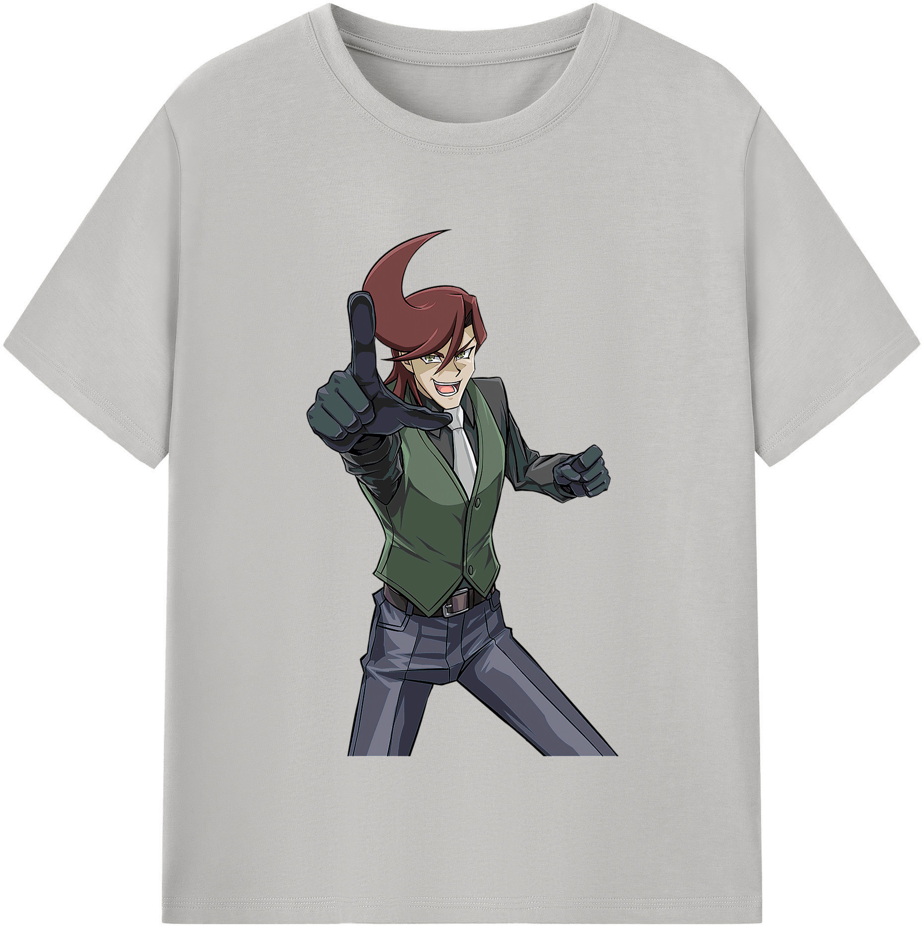 （画像用） 遊☆戯☆王 Yu-Gi-Oh! レディースカジュアルプリントTシャツ（綿100％）