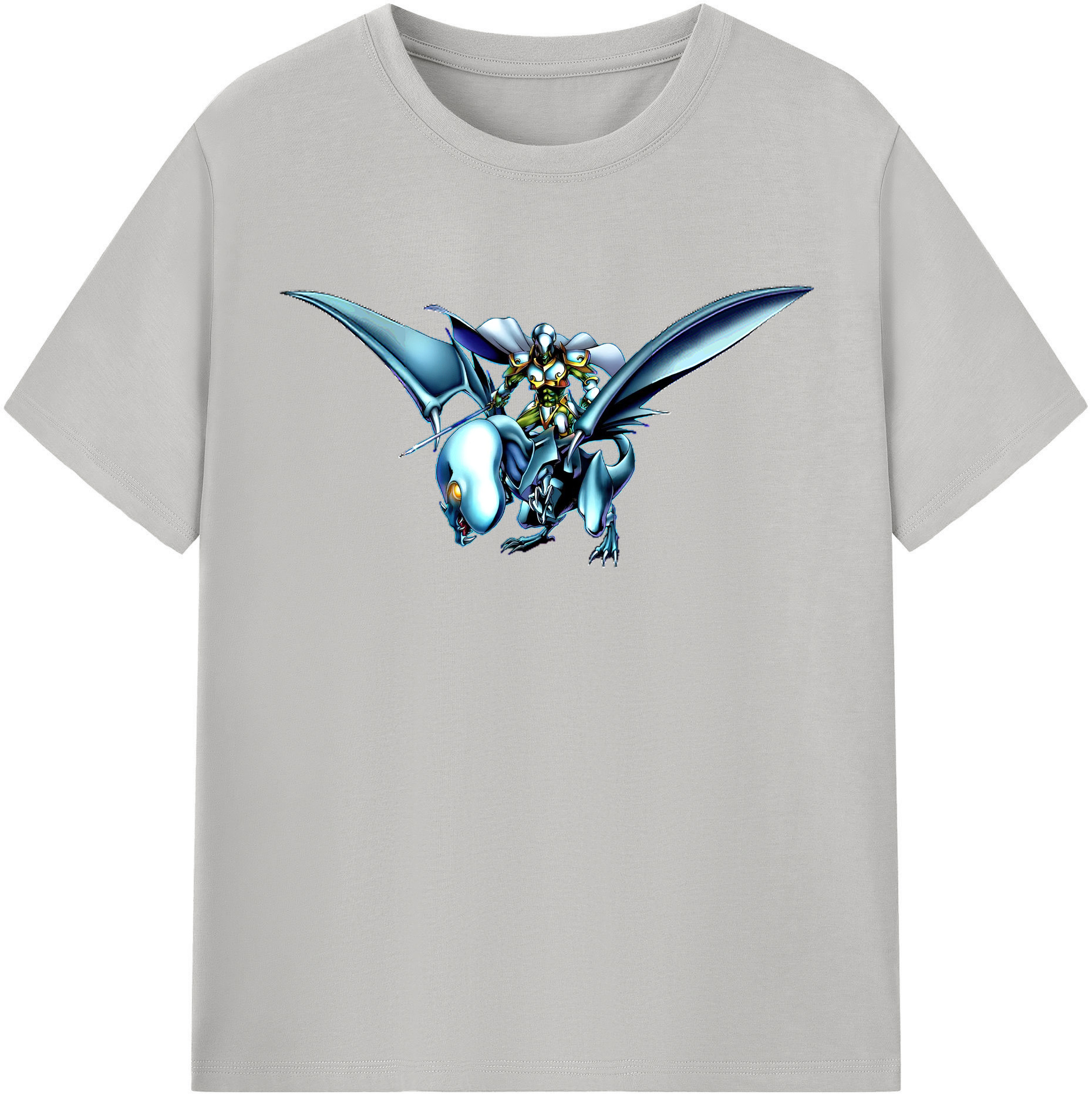 （画像用） 遊☆戯☆王 Yu-Gi-Oh! レディースカジュアルプリントTシャツ（綿100％）