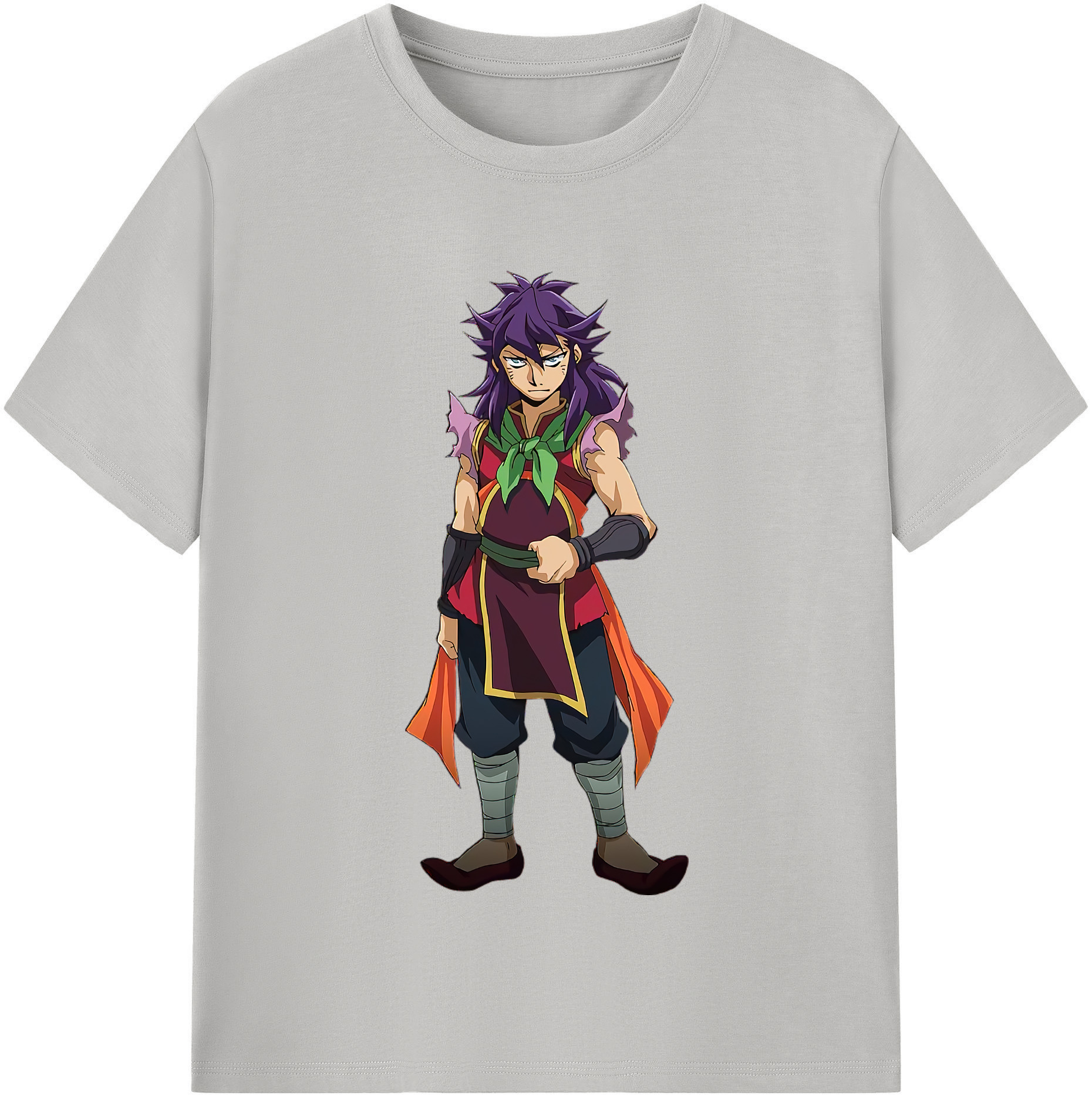（画像用） 遊☆戯☆王 Yu-Gi-Oh! レディースカジュアルプリントTシャツ（綿100％）