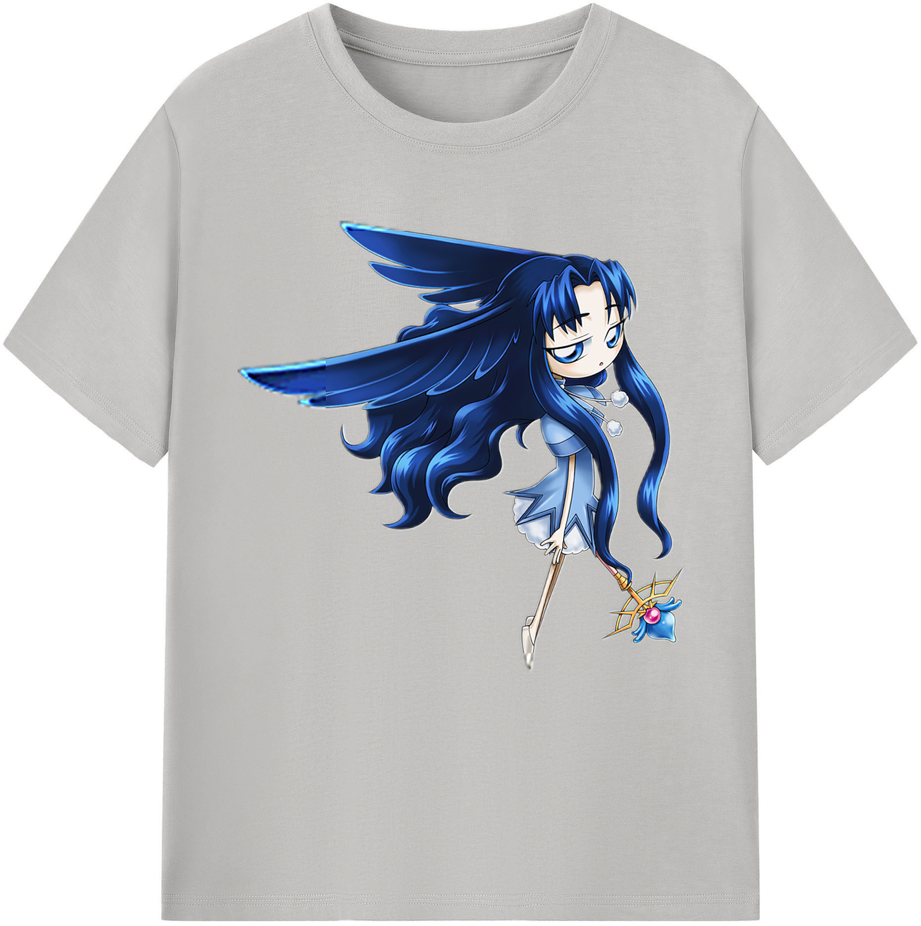 （画像用） 遊☆戯☆王 Yu-Gi-Oh! レディースカジュアルプリントTシャツ（綿100％）