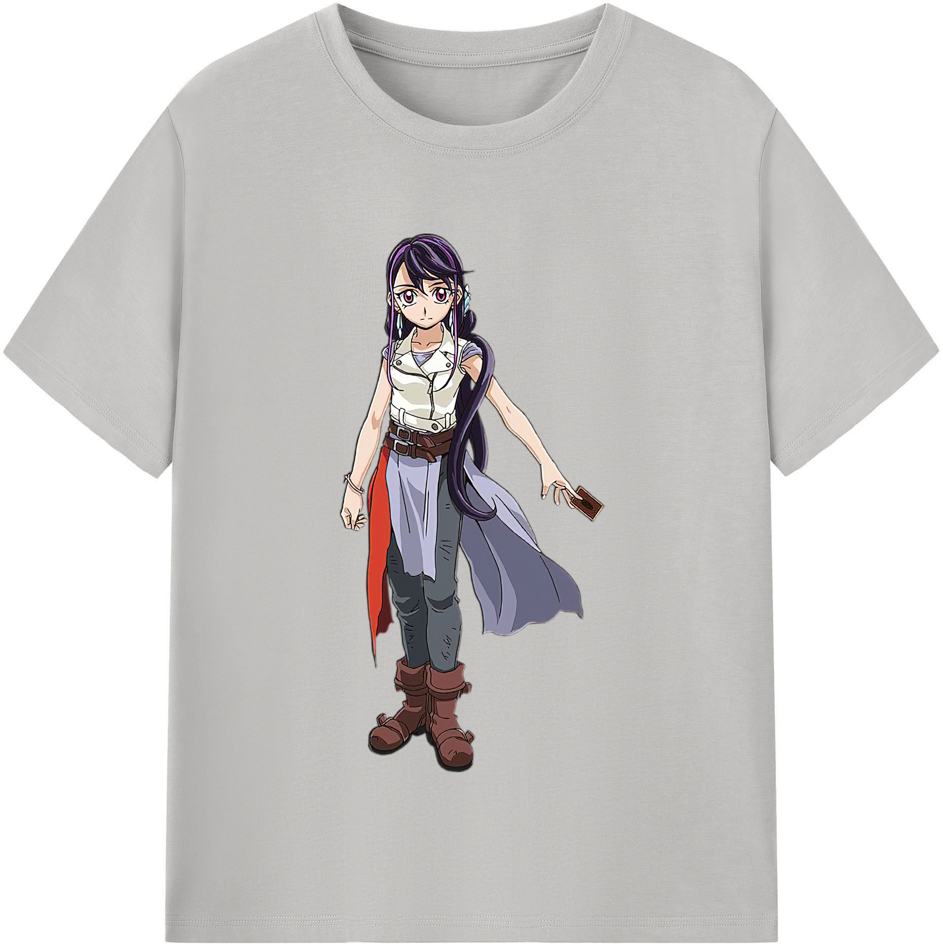 （画像用） 遊☆戯☆王 Yu-Gi-Oh! レディースカジュアルプリントTシャツ（綿100％）