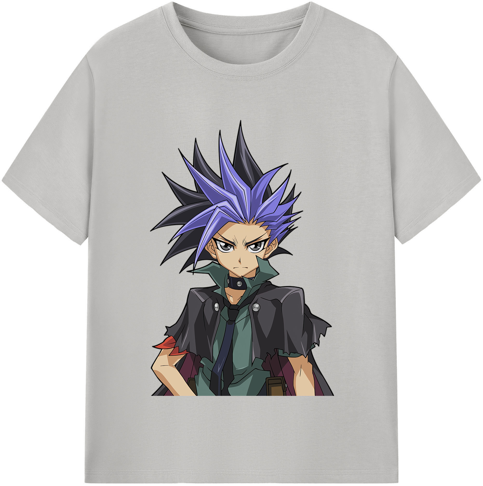 （画像用） 遊☆戯☆王 Yu-Gi-Oh! レディースカジュアルプリントTシャツ（綿100％）