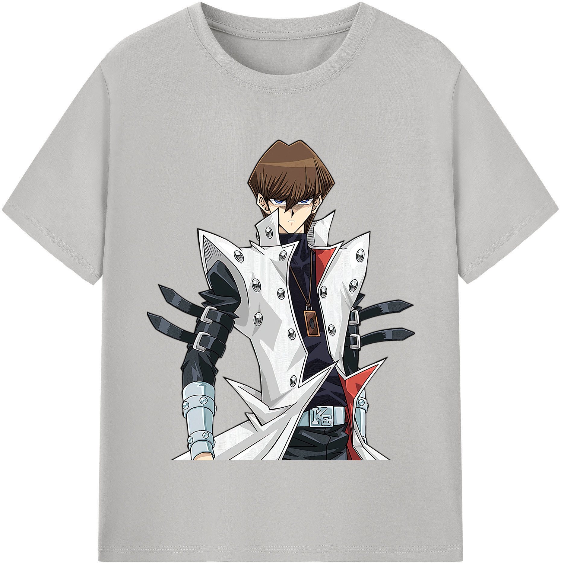 （画像用） 遊☆戯☆王 Yu-Gi-Oh! レディースカジュアルプリントTシャツ（綿100％）
